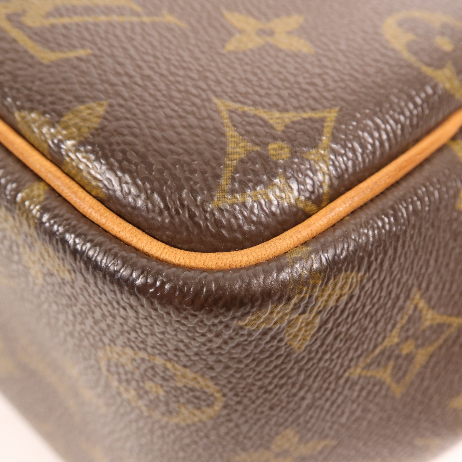 LOUIS VUITTON Monogram Deauville金扣手挽袋