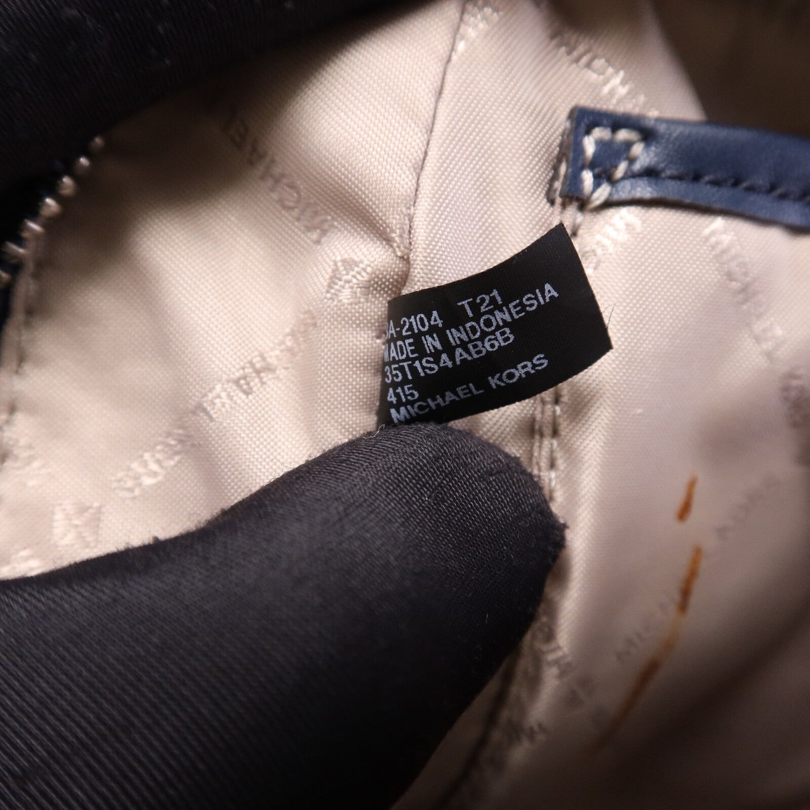 Michael Kors 【激減優惠】塗層帆布Backpack銀扣背包