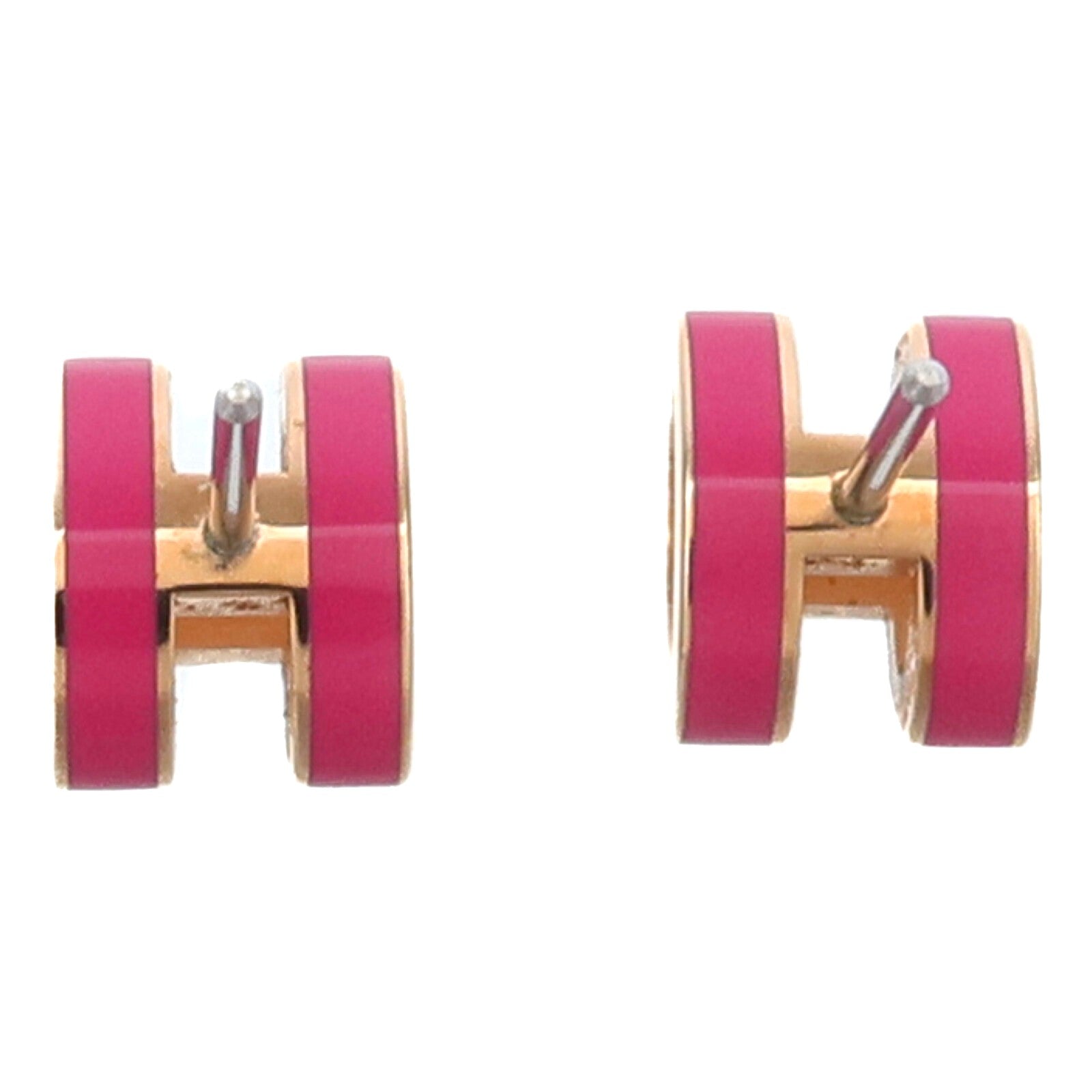 HERMES 金屬Mini Pop H Earrings耳環