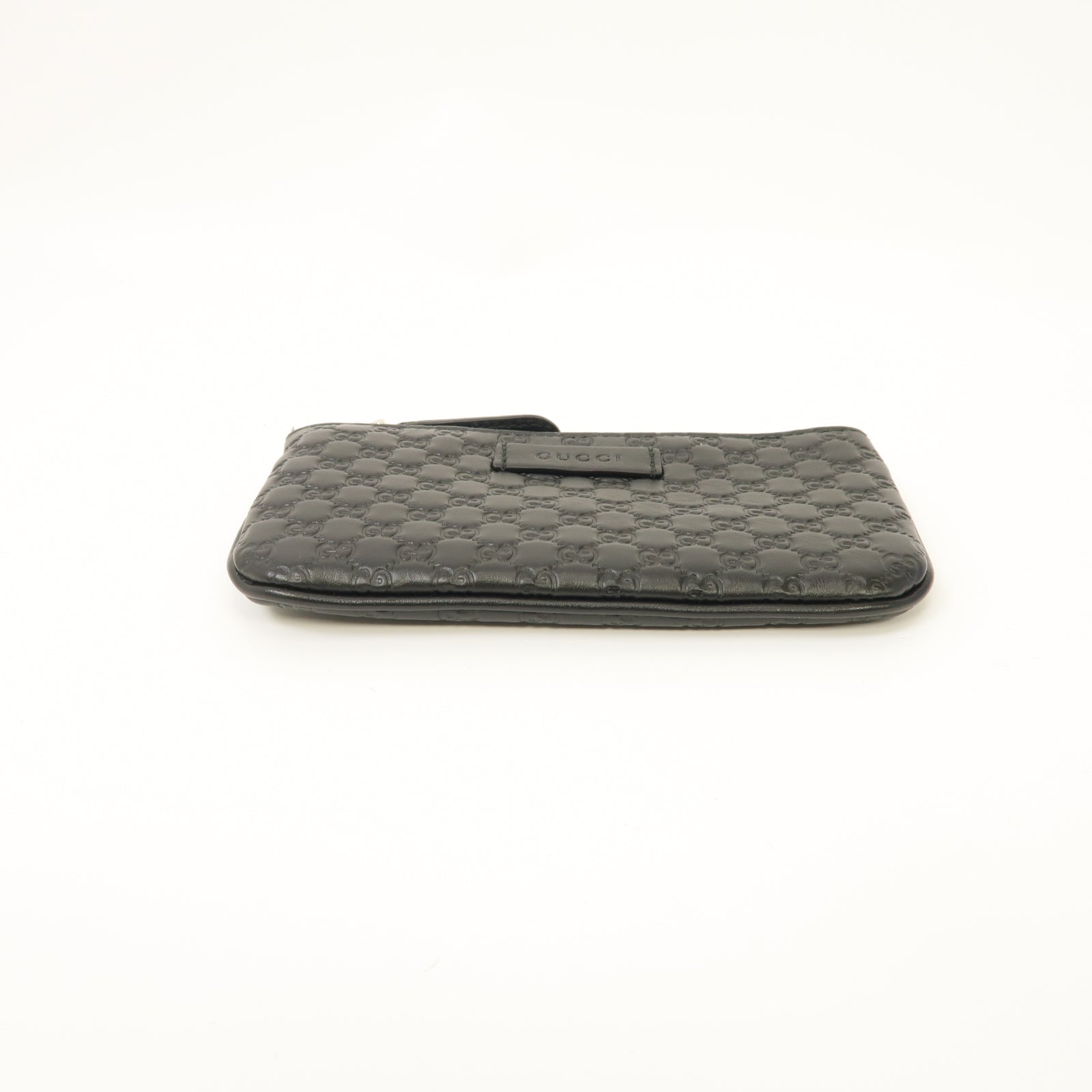 GUCCI 牛皮皮革Coin Case金扣零錢包黑色