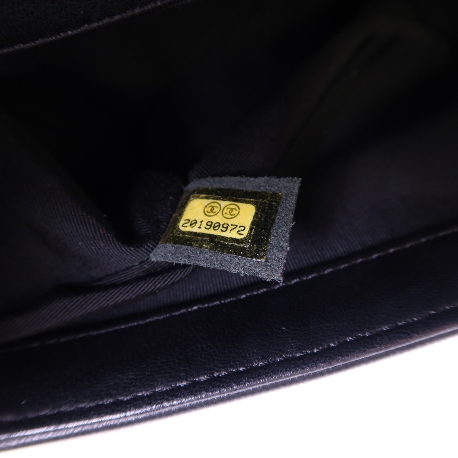 CHANEL 牛皮皮革Boy 25鏈帶肩背袋