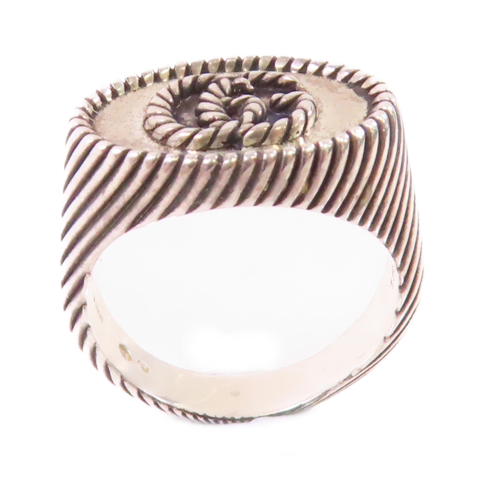 GUCCI 925純銀GG Ring戒指#15/US#7