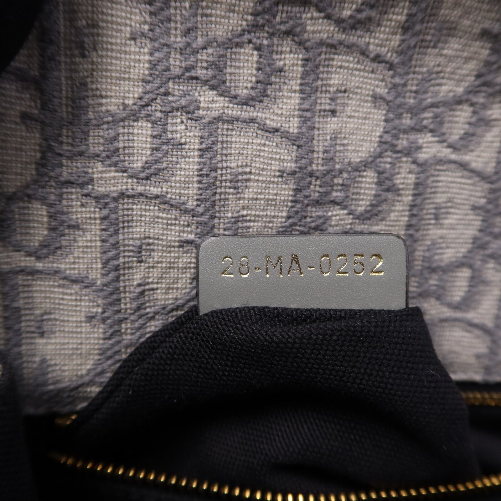 Dior 帆布Montaigne 30金扣肩背袋