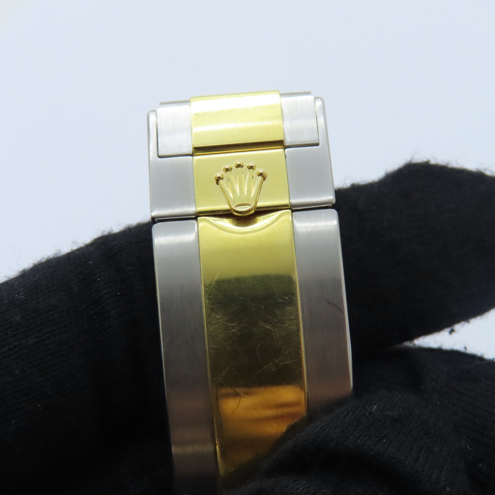 ROLEX Submarinar Date 18K黃金/不鏽鋼手錶自動機芯黑色