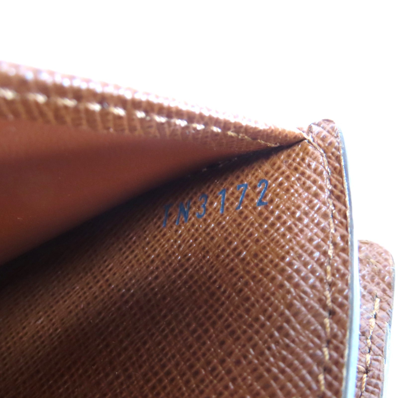 LOUIS VUITTON Monogram Joey Wallet金扣三摺短錢包啡色