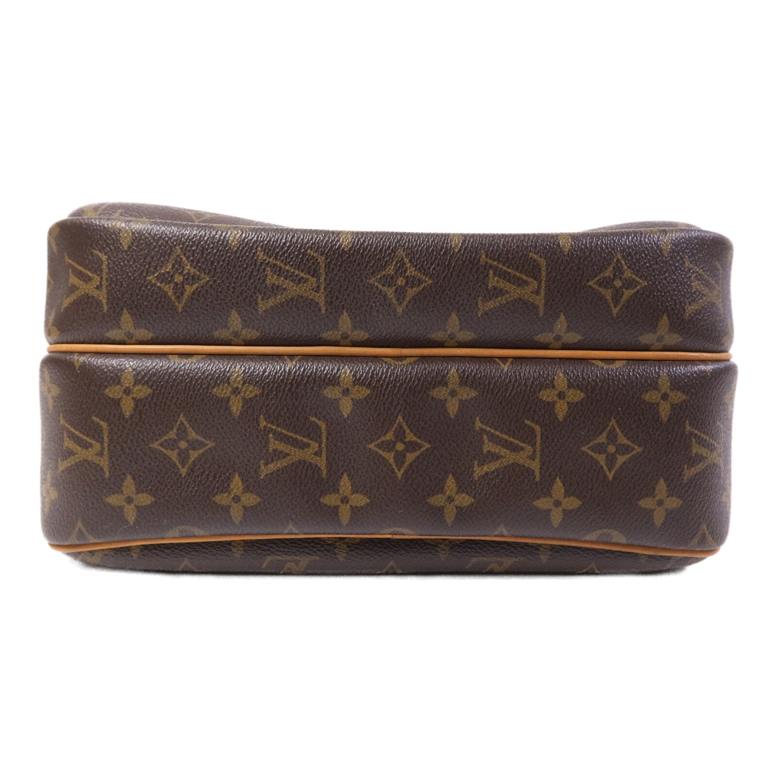 LOUIS VUITTON Monogram Reporter PM金扣肩背袋