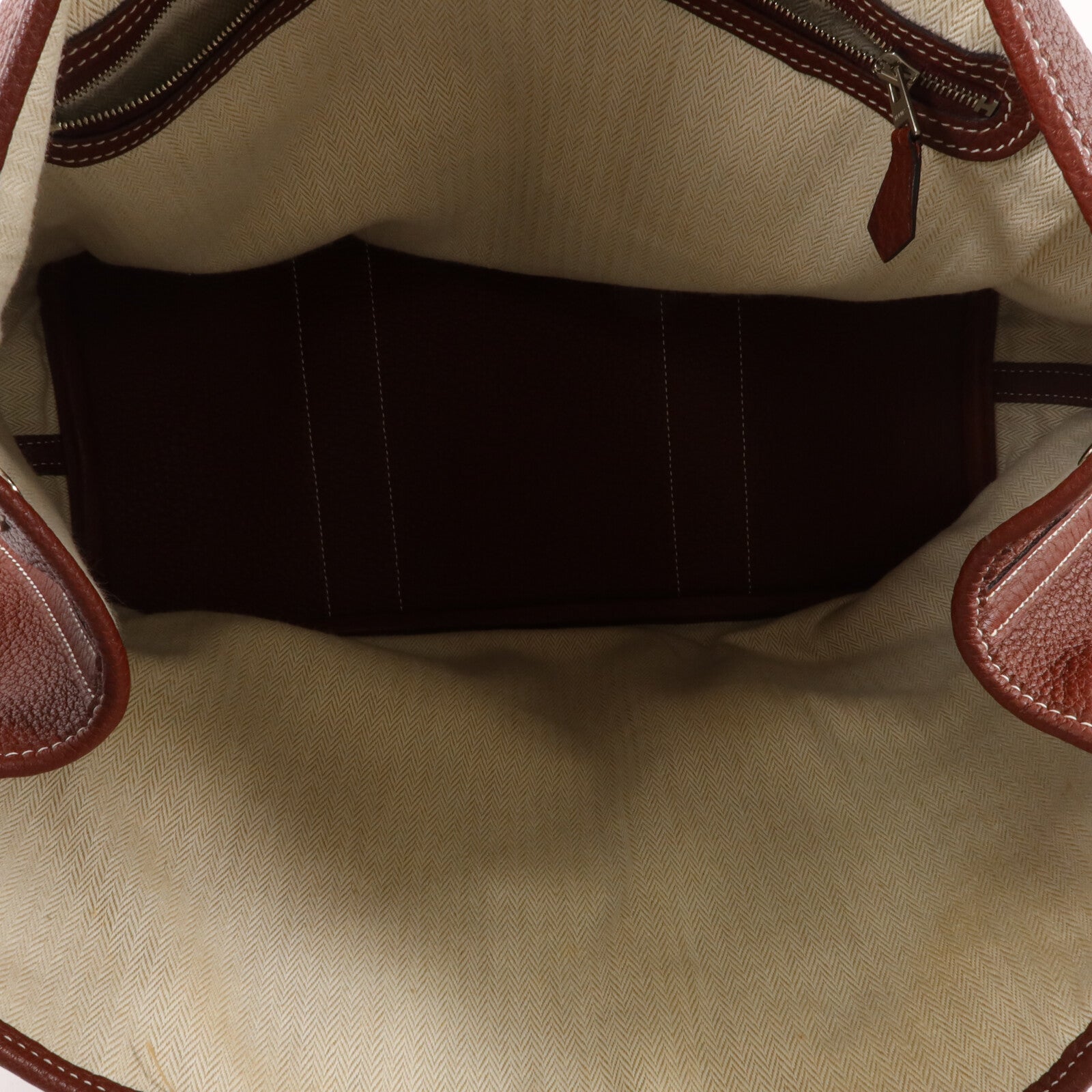 HERMES Negonda皮革Garden Party PM手挽袋Rouge H
