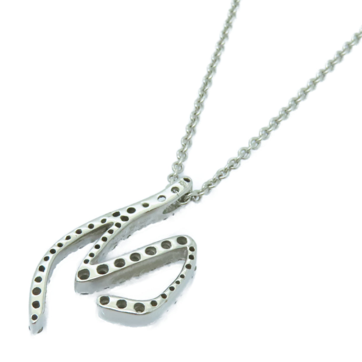 JEWELRY 【激減優惠】18K白金Necklaces鑽石項鏈
