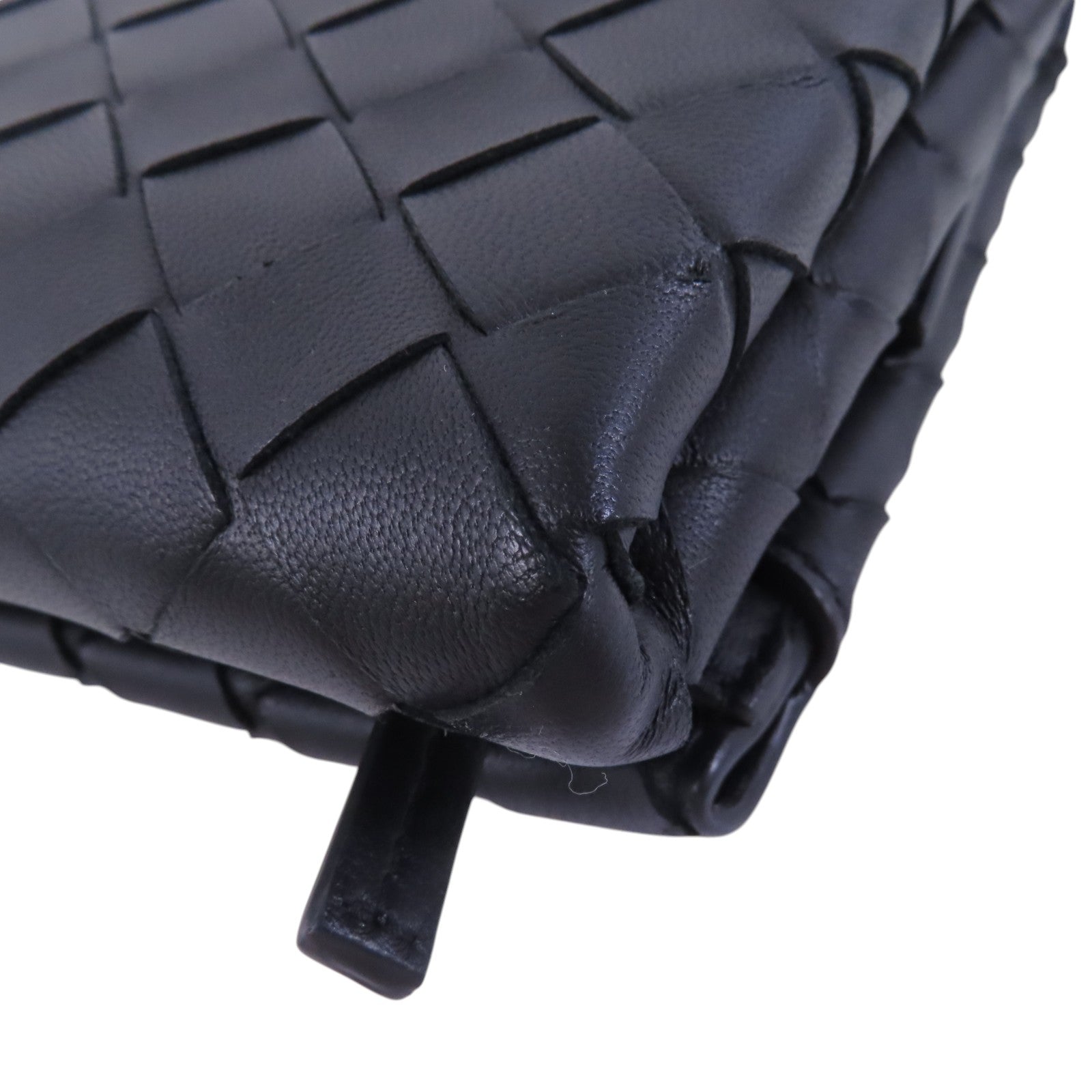BOTTEGA VENETA 織紋皮革Waist Bag銀扣腰包