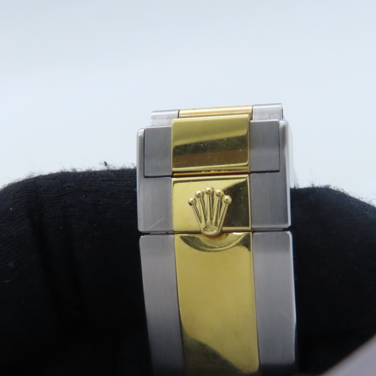 ROLEX Submarinar Date 18K黃金/不鏽鋼手錶自動機芯黑色