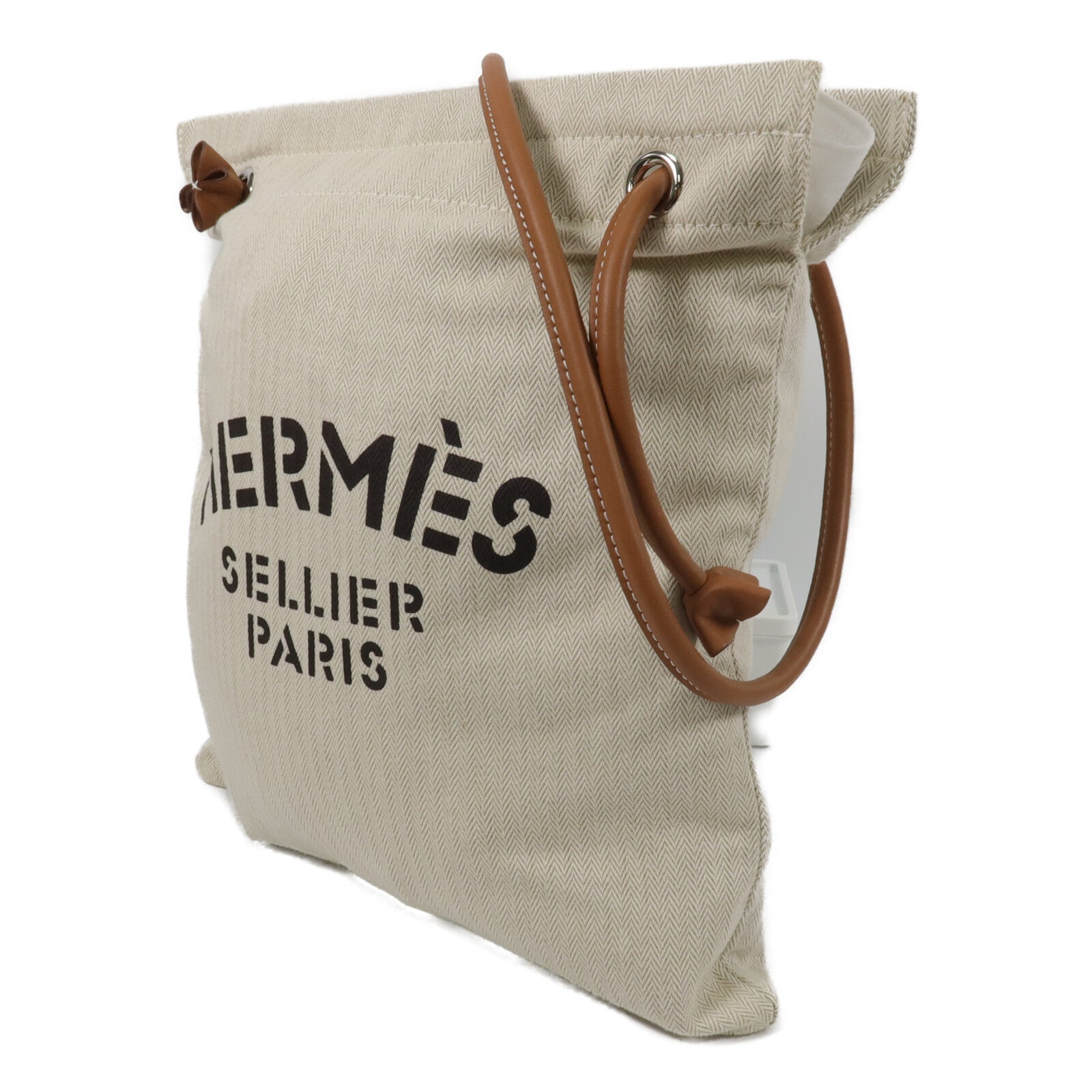 HERMES 帆布Aline Grooming手挽袋