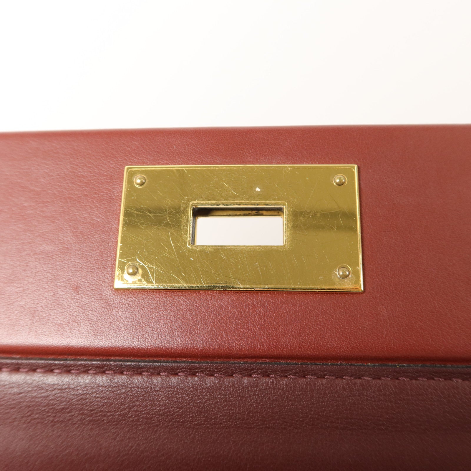 HERMES Clemence皮革24/24 29cm手挽肩背兩用袋