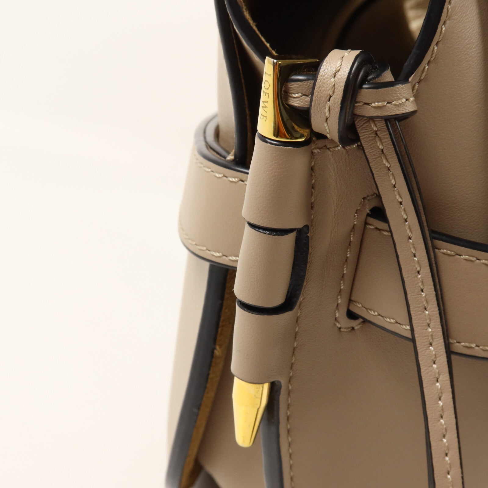 LOEWE 牛皮皮革Gate Small肩背袋