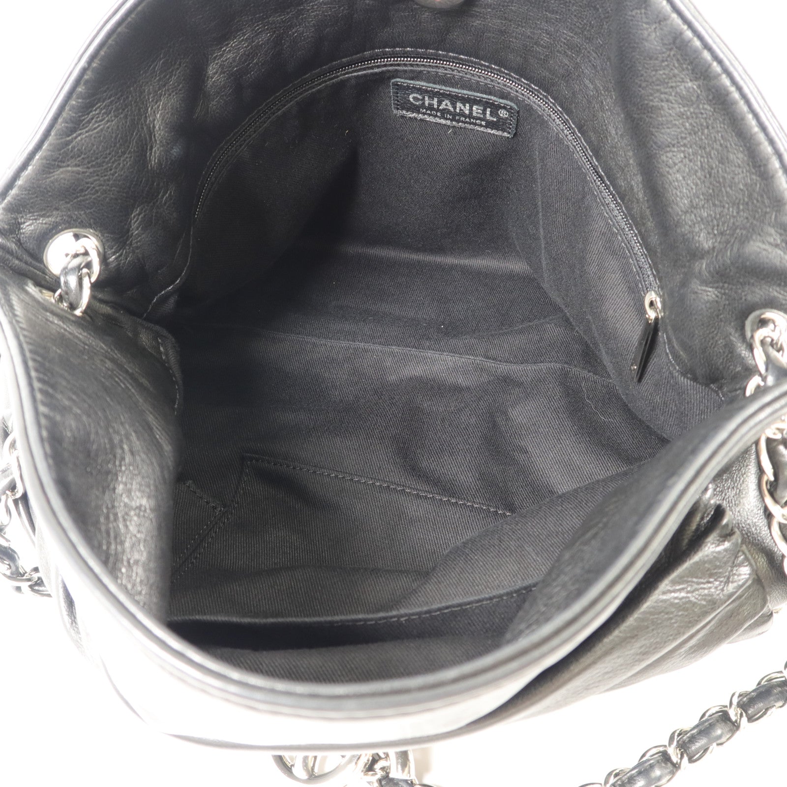 CHANEL 羊皮皮革Chain Shoulder鏈帶肩背袋