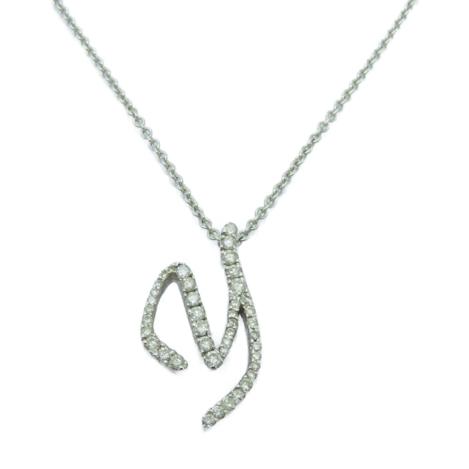 JEWELRY 【激減優惠】18K白金Necklaces鑽石項鏈