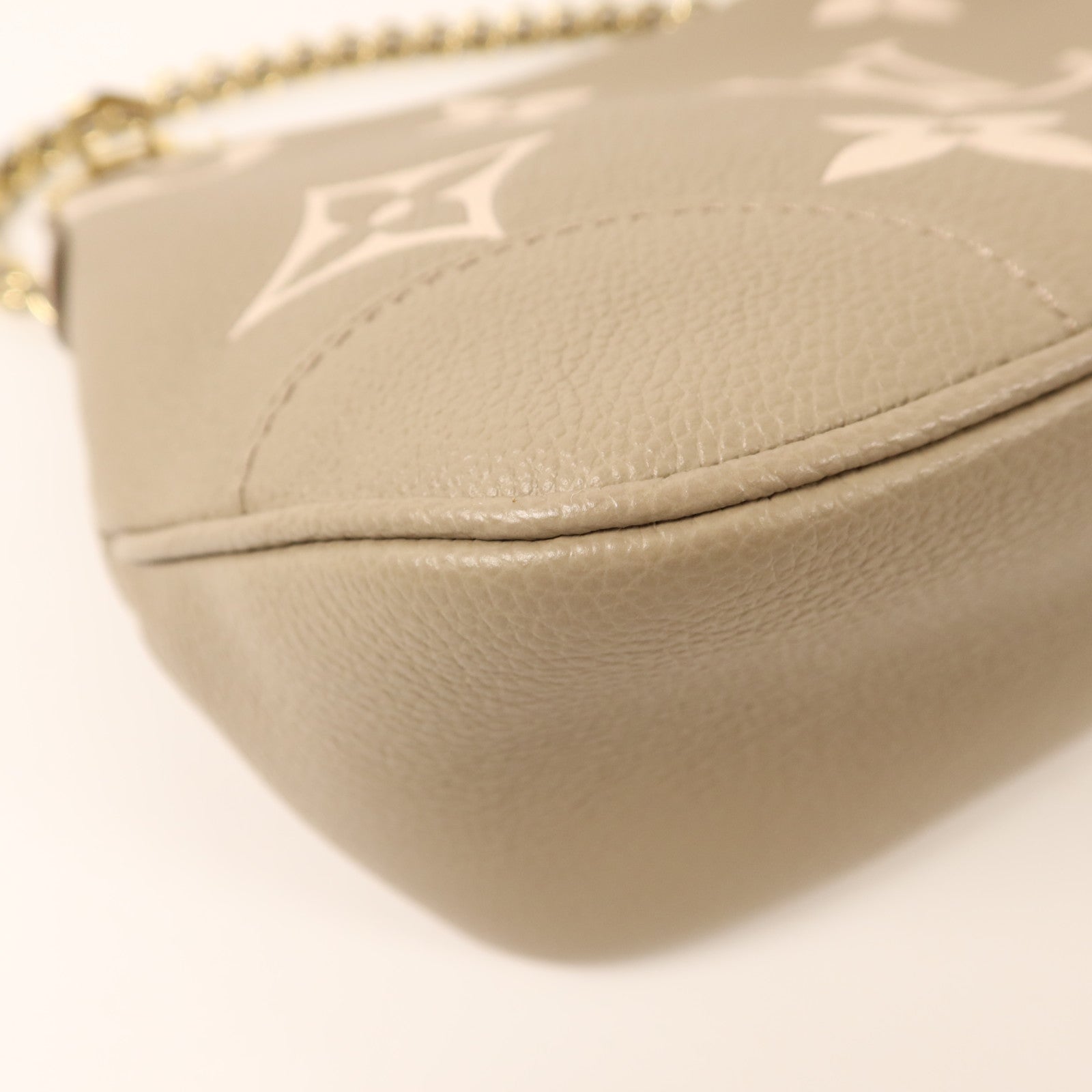LOUIS VUITTON Monogram Empreinte Boulogne PM金扣手挽肩背兩用袋