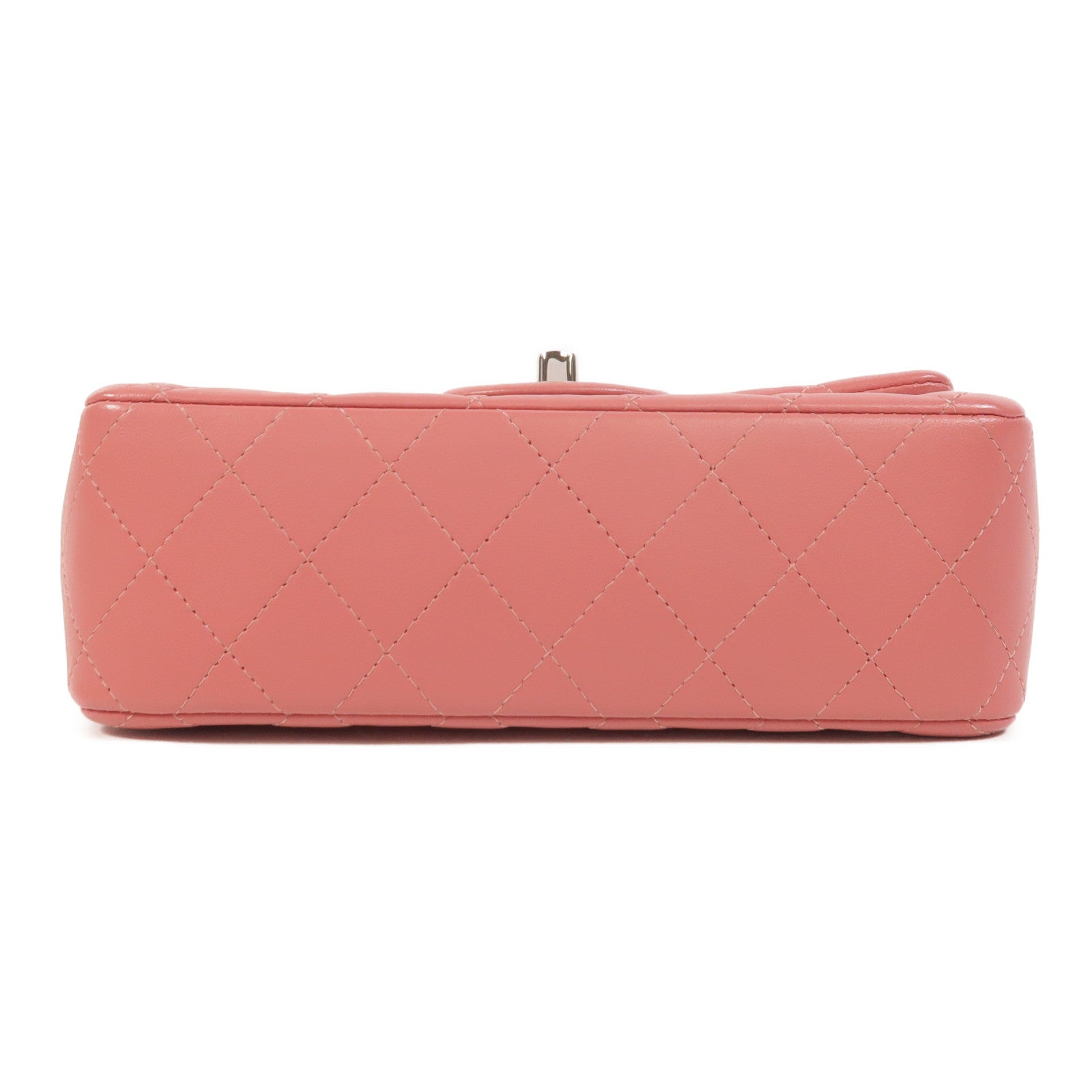 CHANEL 羊皮皮革Classic 20銀扣鏈帶肩背袋