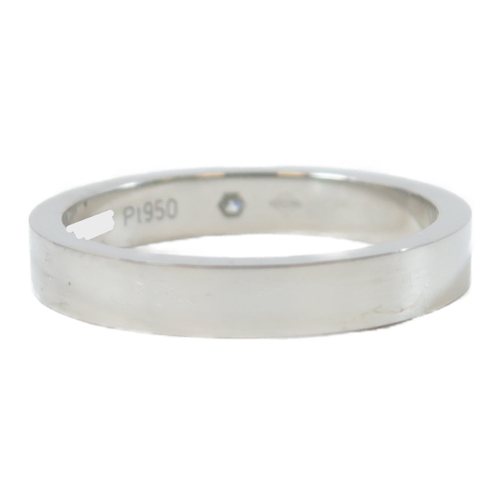 CARTIER PT950鉑金C De Cartier Wedding Ring鑽石戒指US#5.25/Cartier#51