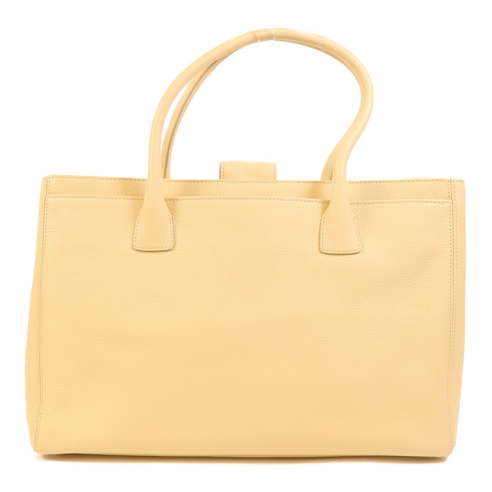 CHANEL 牛皮皮革Executive Cerf Tote金扣手挽肩背兩用袋