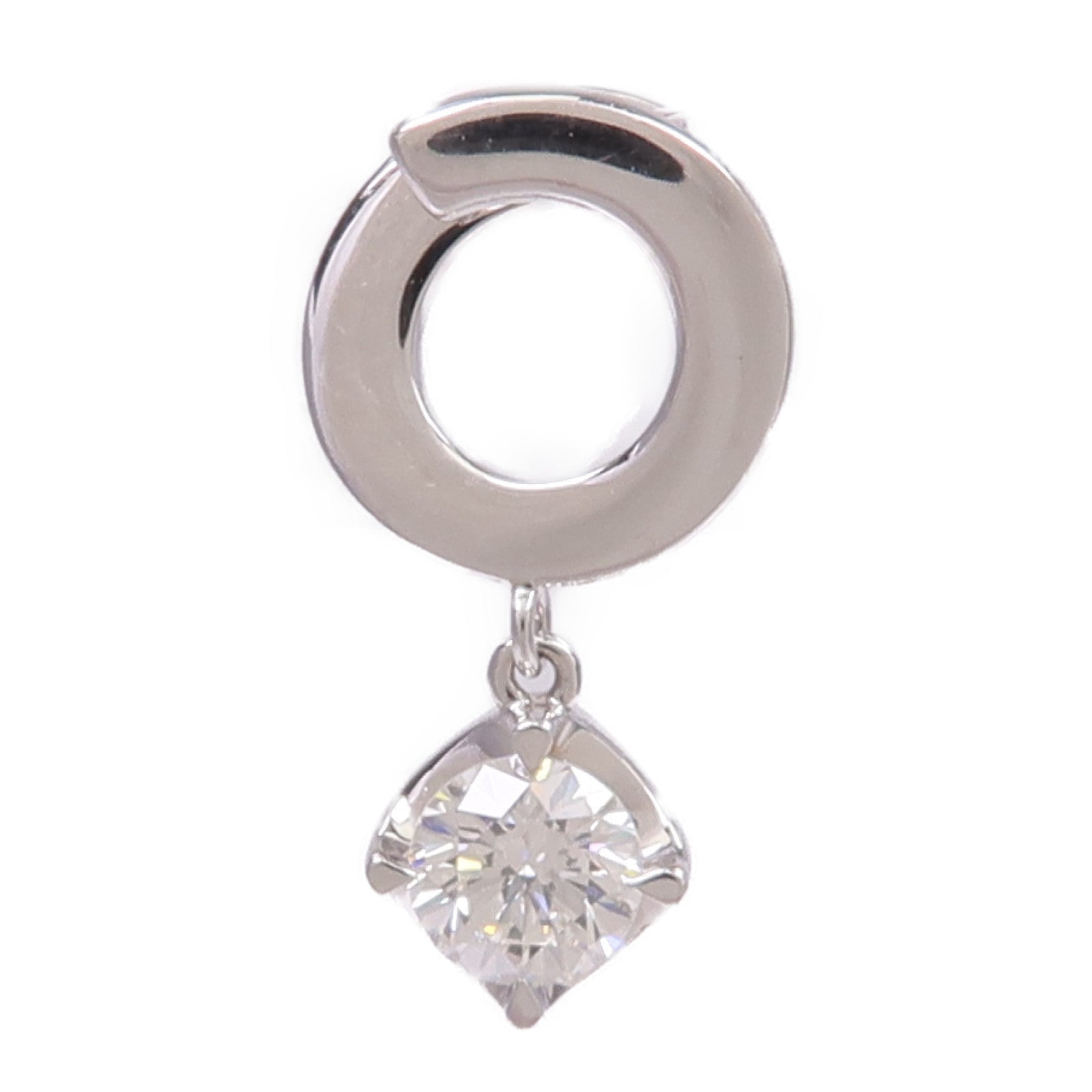 JEWELRY 【激減優惠】18K白金Diamond Pendant Top鑽石吊墜
