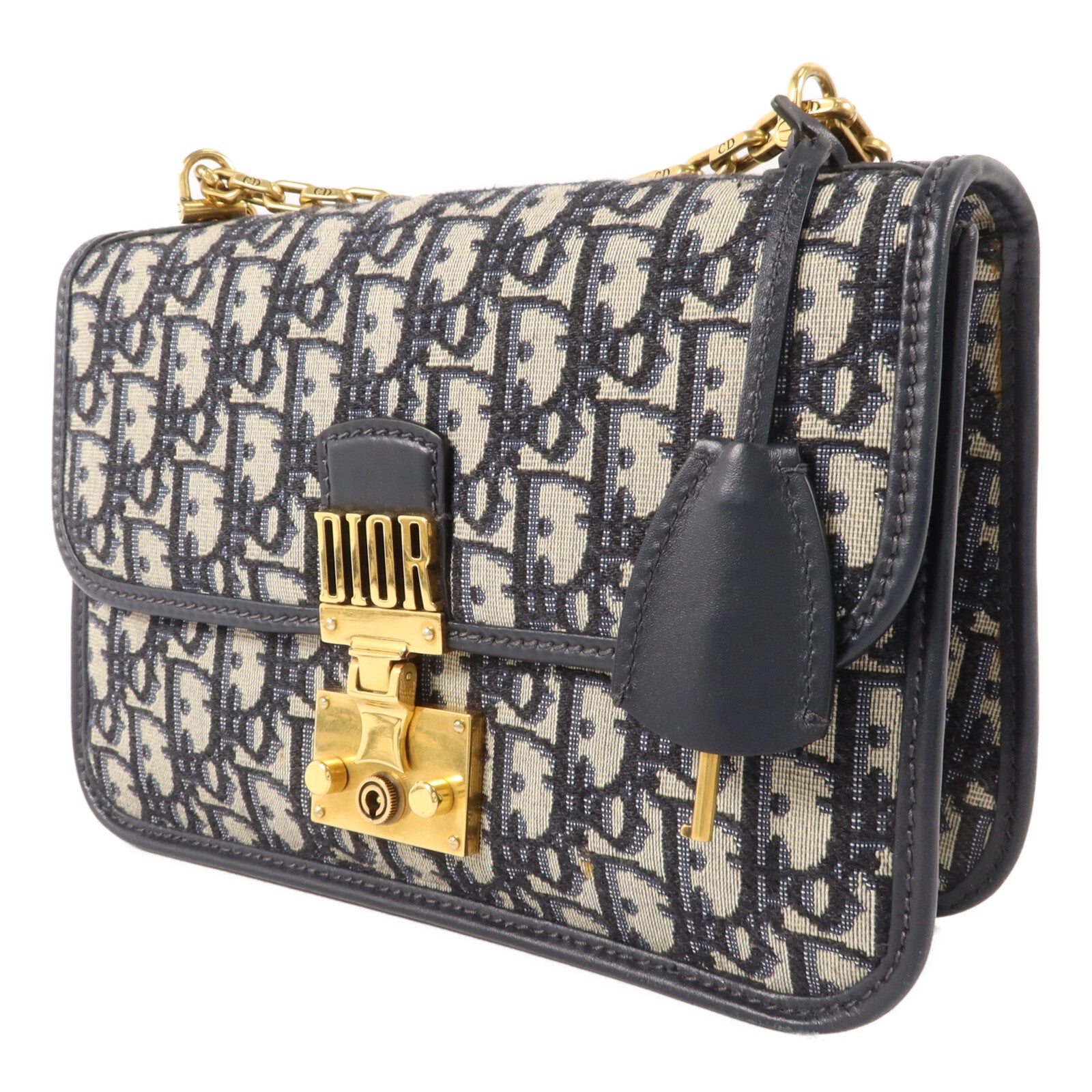 Dior 帆布Dioraddict Flap Bag肩背袋