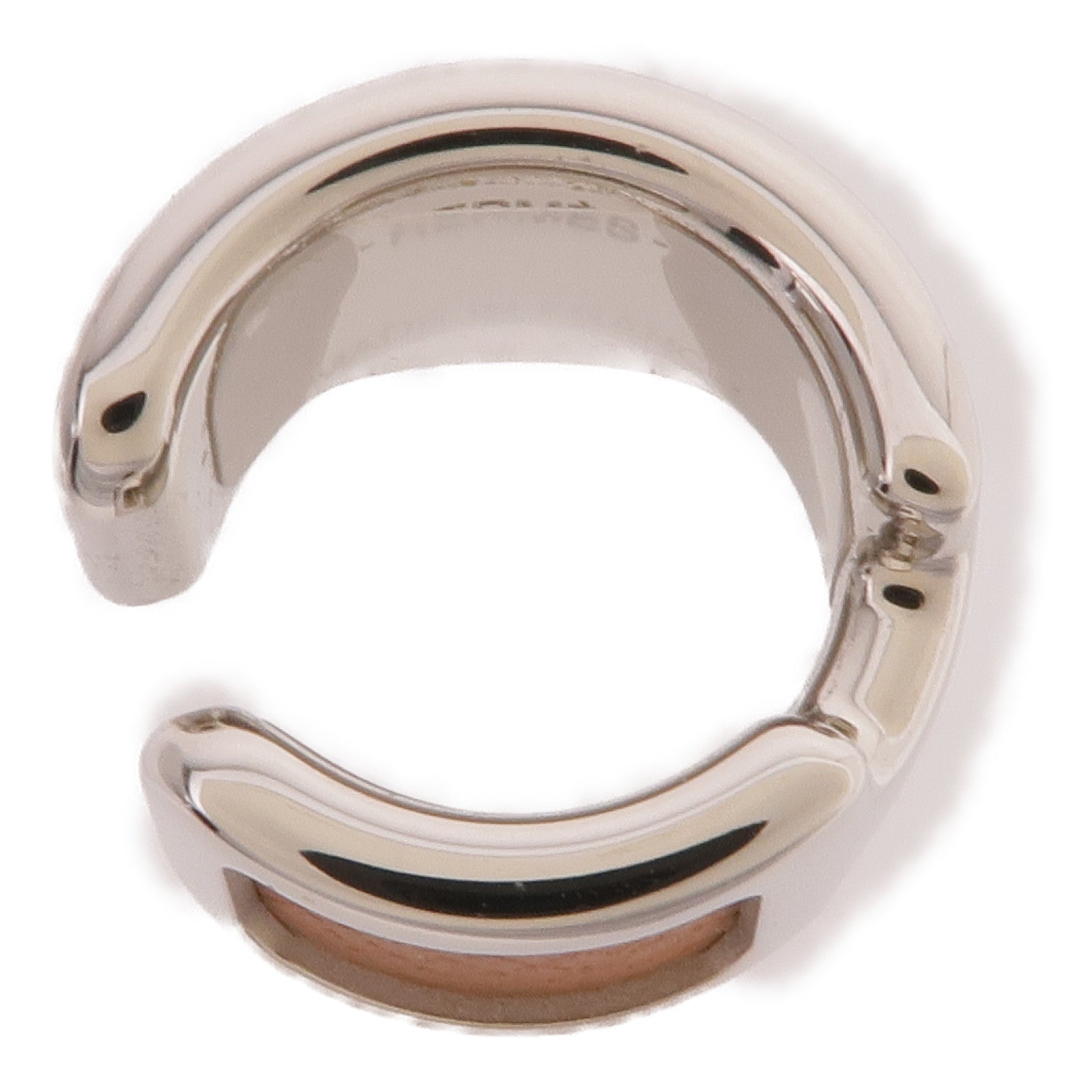 HERMES 金屬/Epsom皮革Olympe Ear Cuff耳夾Gold