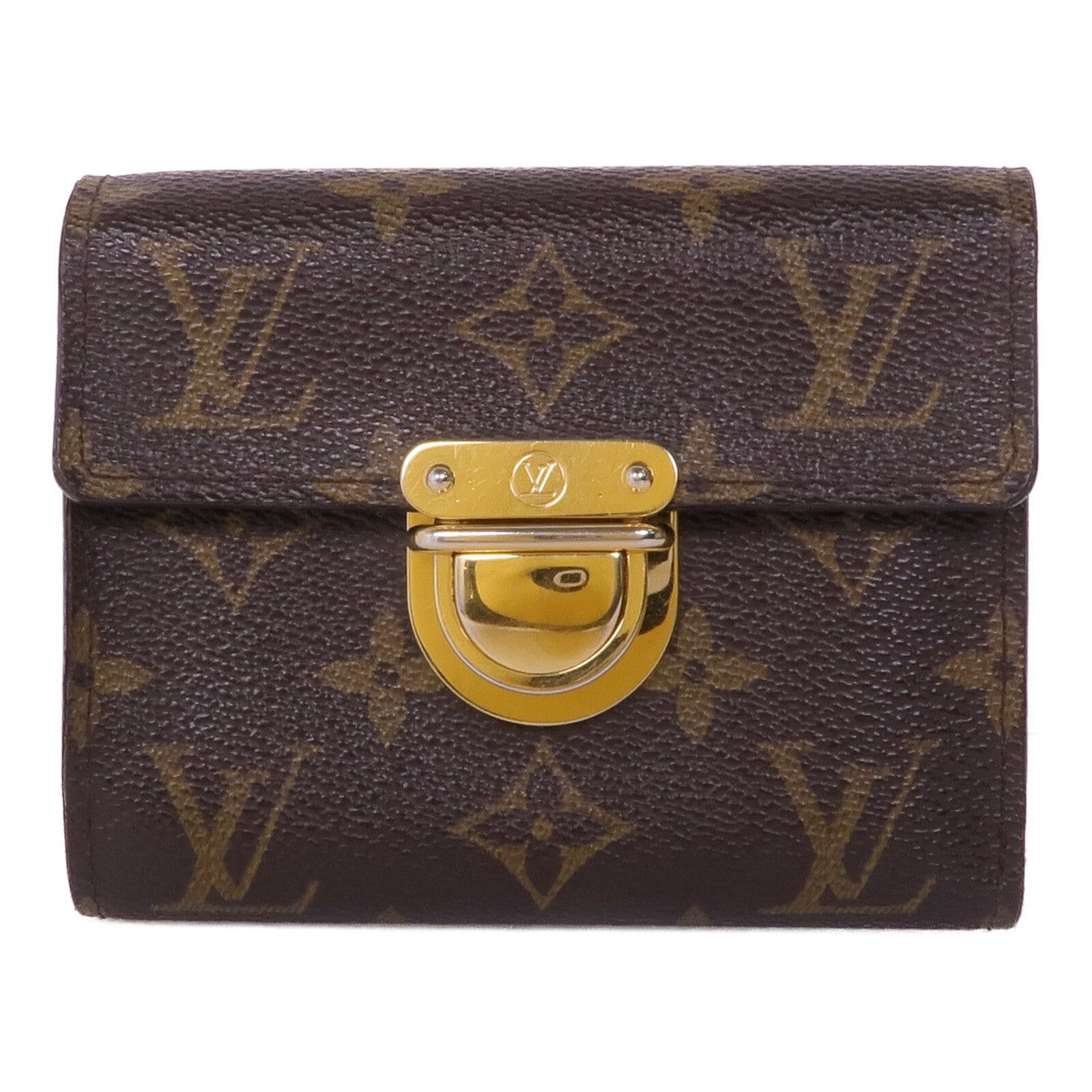 LOUIS VUITTON Monogram Portefeuille Koala金扣錢包