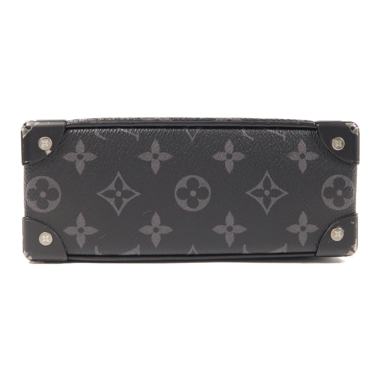 LOUIS VUITTON Monogram Eclipse Mini Soft Trunk肩背袋