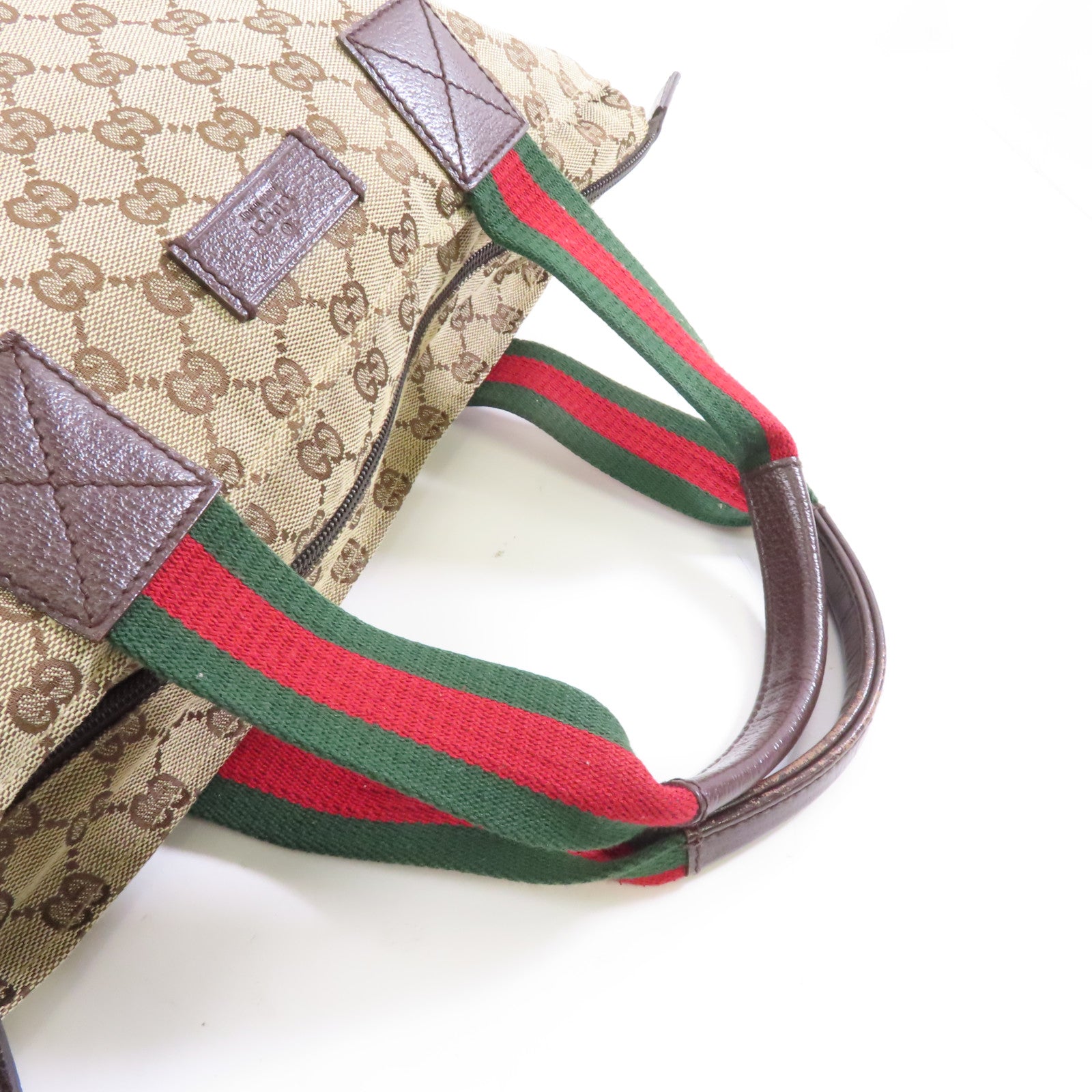 GUCCI 帆布Tote Bag手挽袋啡色