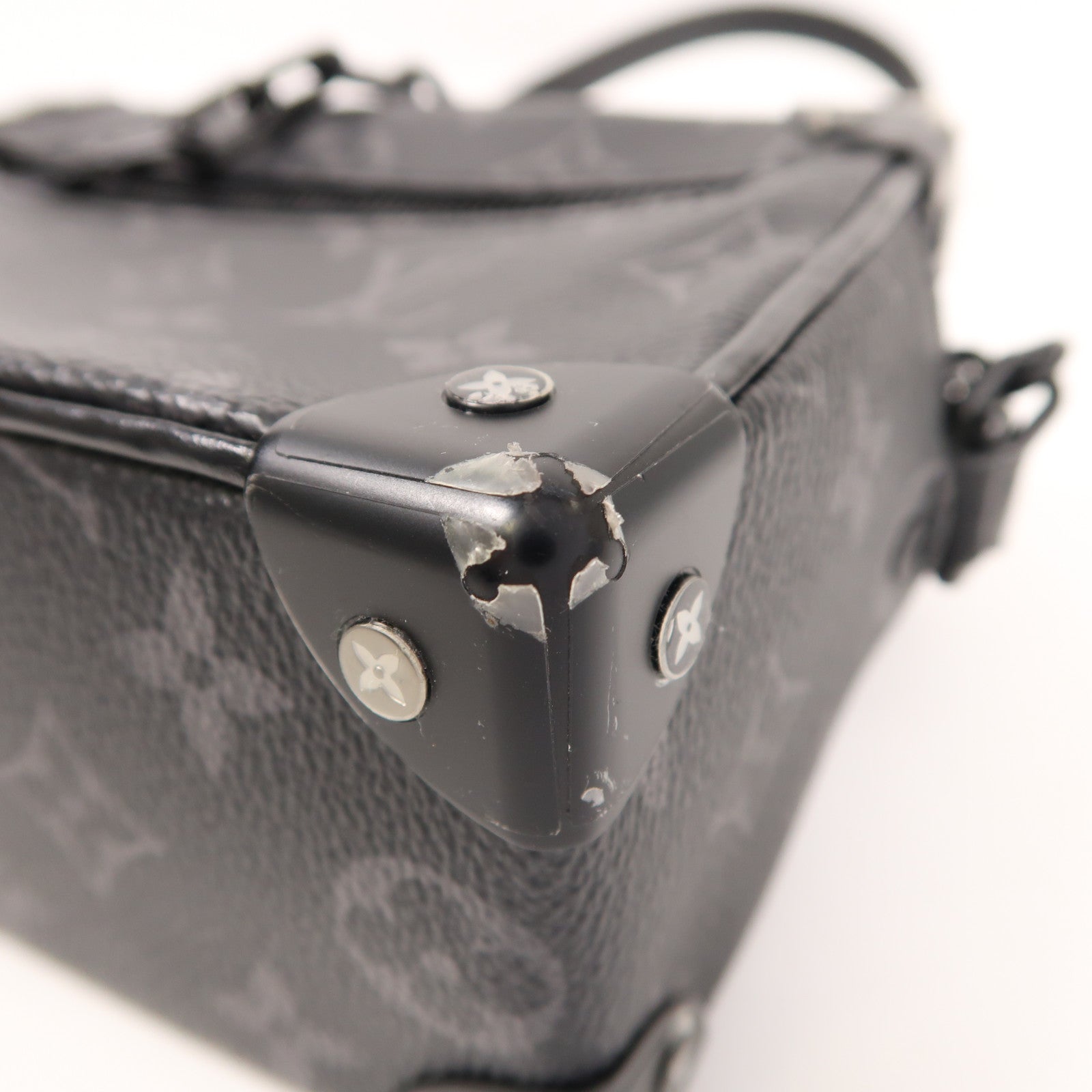 LOUIS VUITTON 【激減優惠】Monogram Eclipse Mini Soft Trunk肩背袋