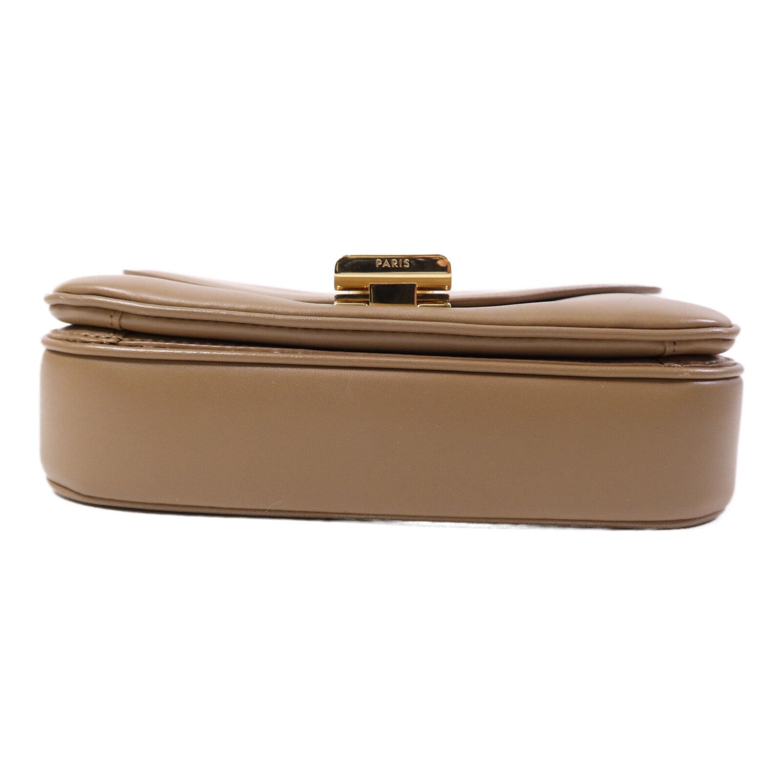CELINE 【激減優惠】牛皮皮革Small C金扣鏈帶肩背袋