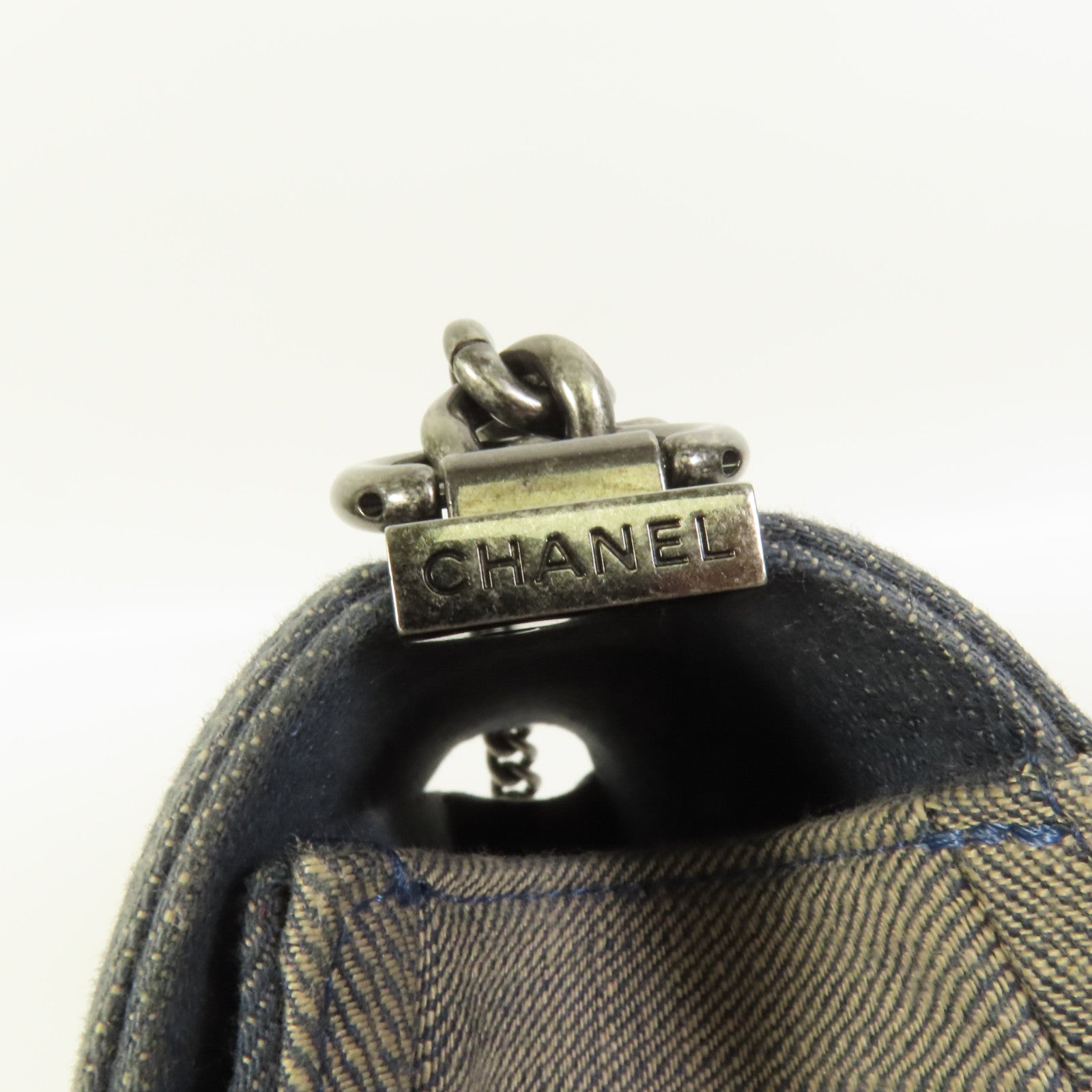 CHANEL 【激減優惠】Demin Boy 25鏈帶肩背袋