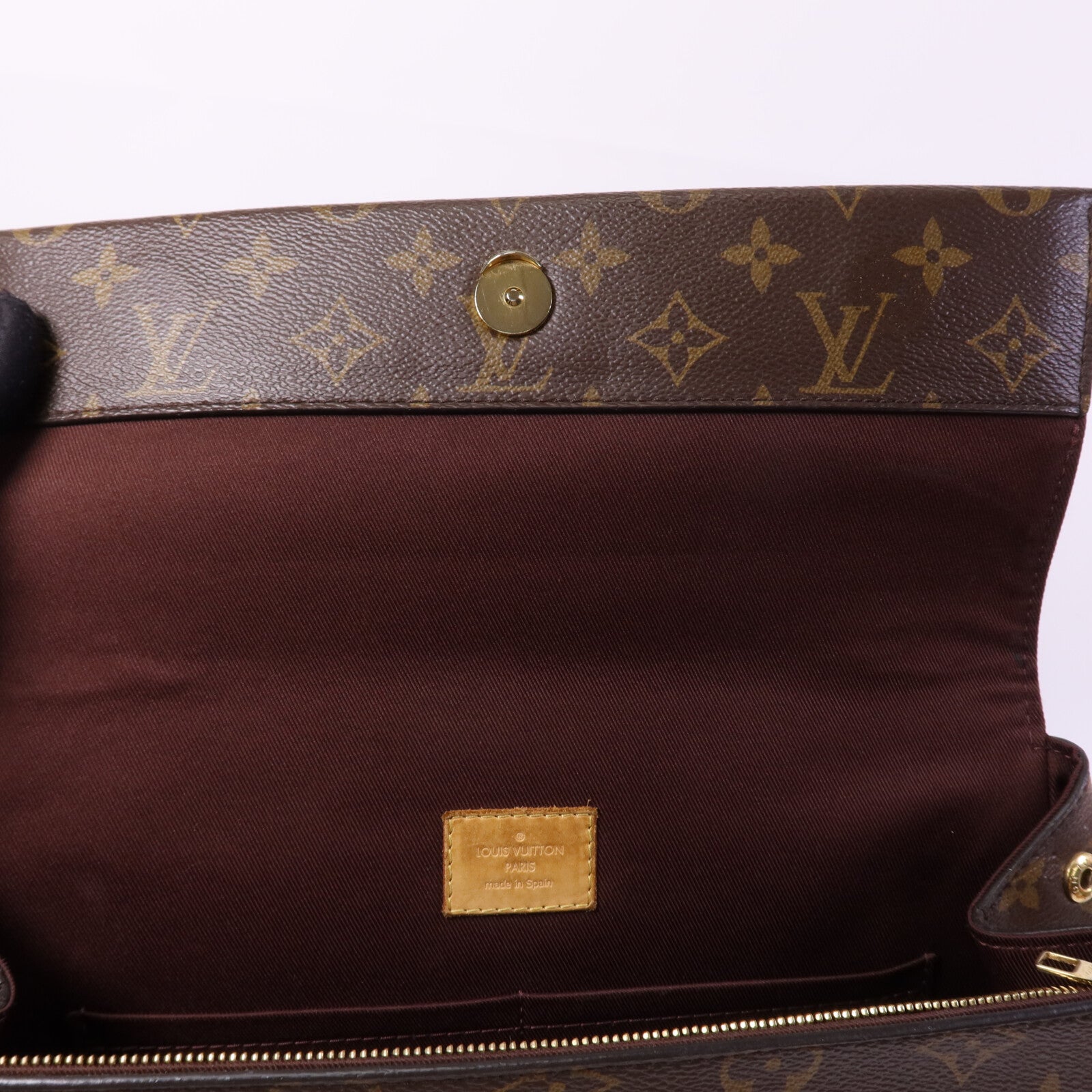LOUIS VUITTON Monogram Cluny MM手挽肩背兩用袋