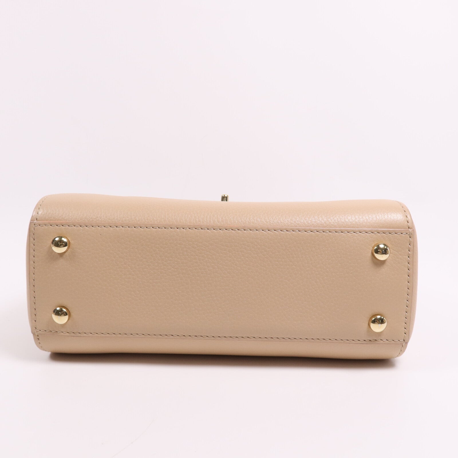 CHANEL 牛皮皮革2 Way Shoulder Bag金扣手挽肩背兩用袋