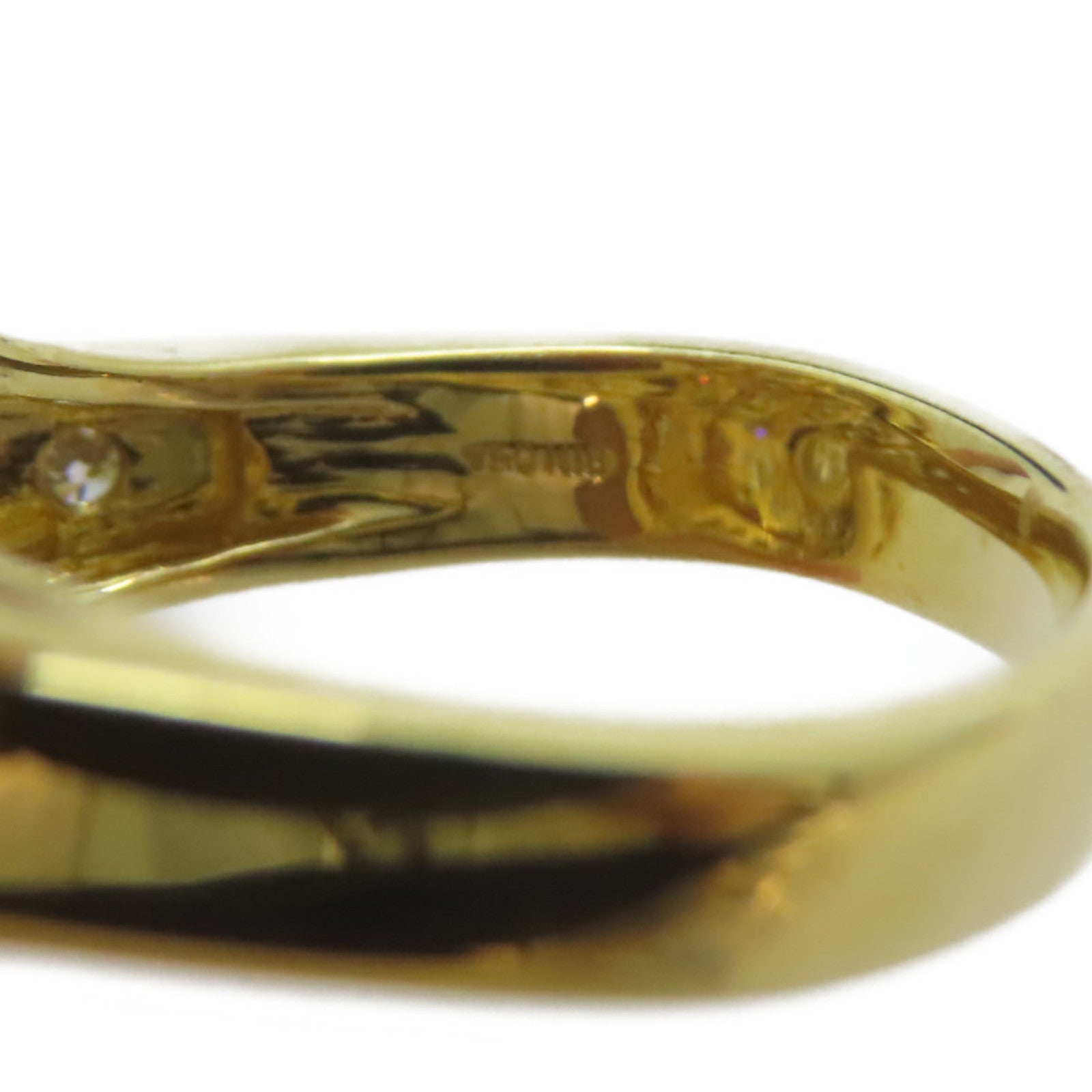 JEWELRY 【激減優惠】18K黃金Diamond Ring 0.32ct鑽石/1.88ct鑽石戒指US#6.5