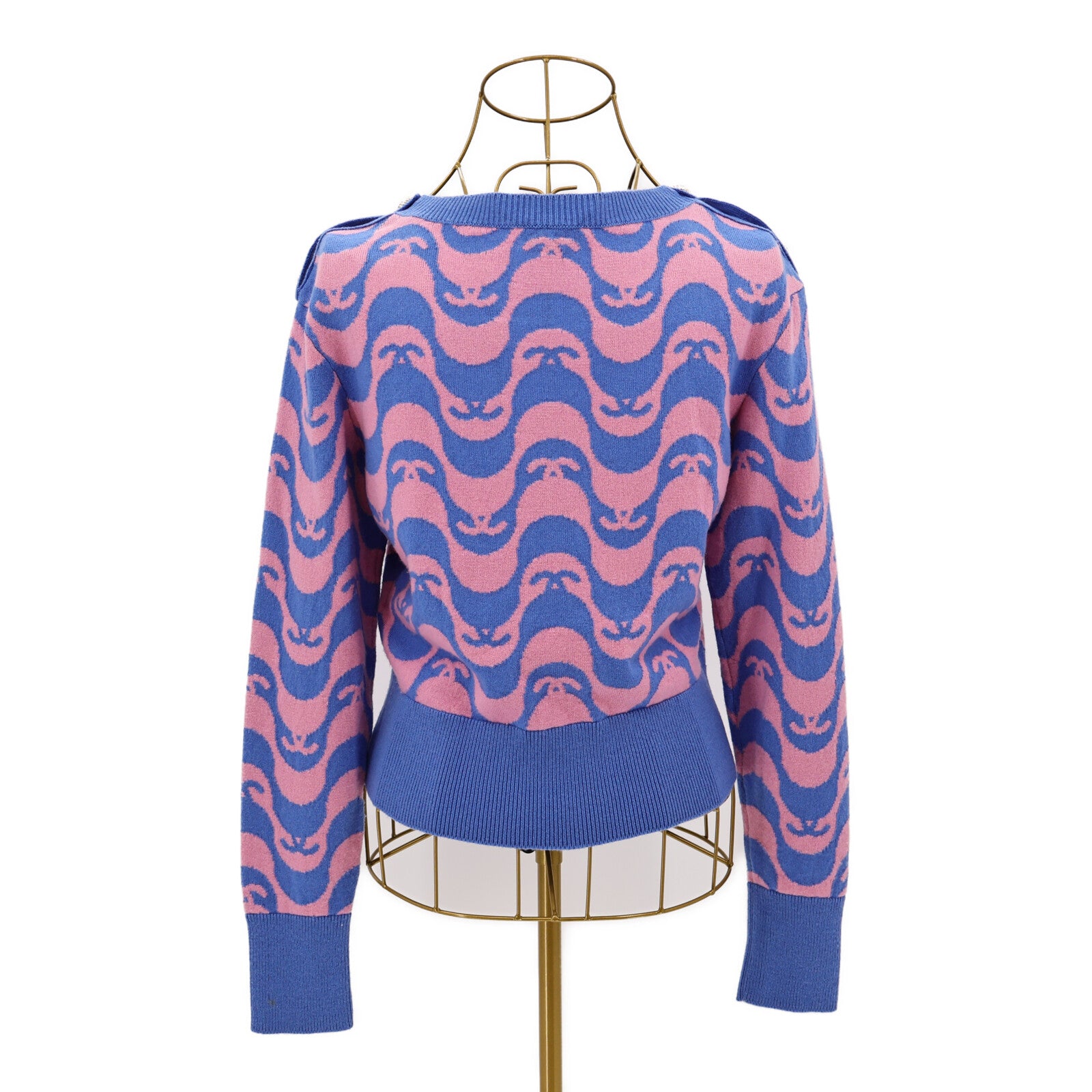 CHANEL Cashmere Knitted Top針織