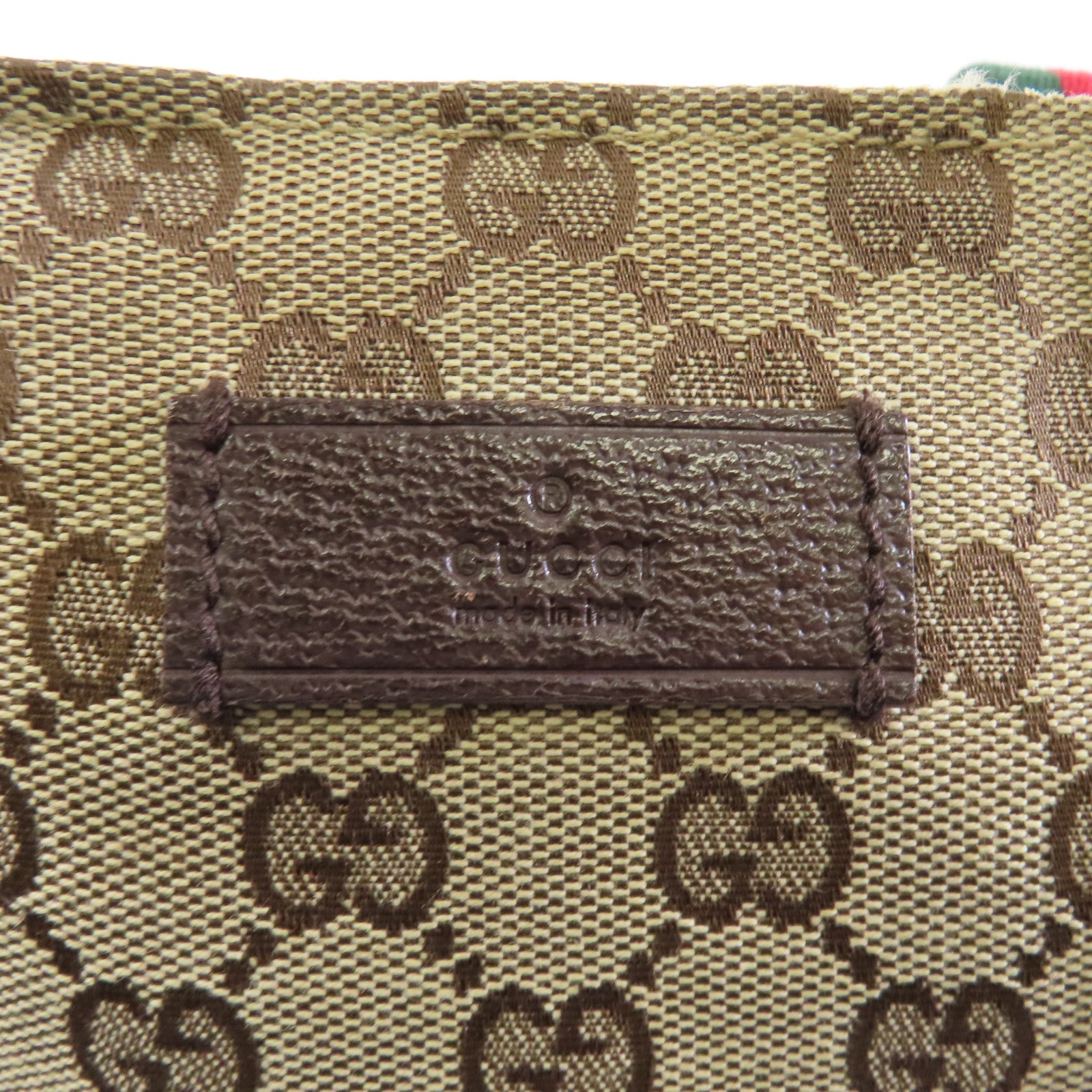 GUCCI 帆布Tote Bag手挽袋啡色