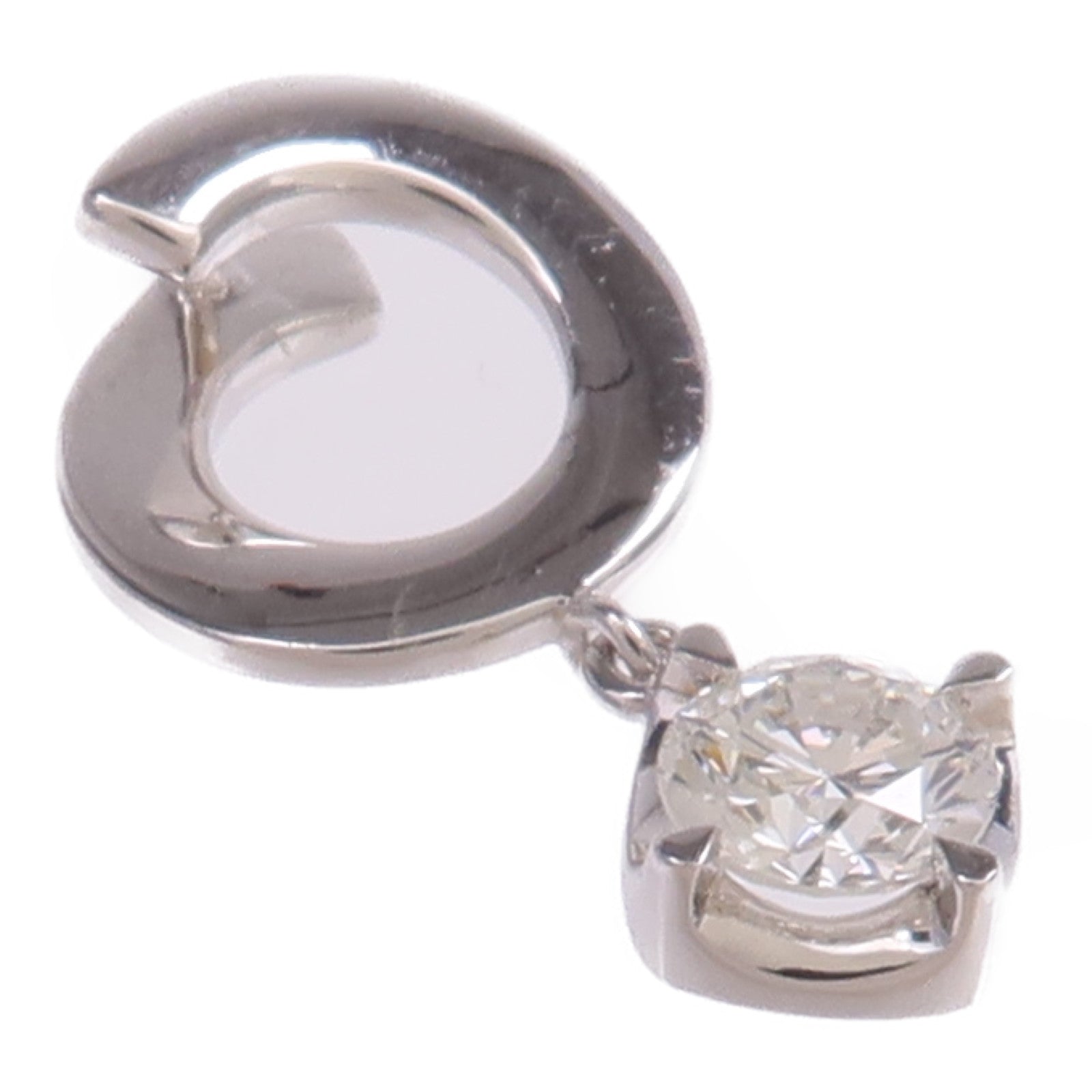 JEWELRY 【激減優惠】18K白金Diamond Pendant Top鑽石吊墜