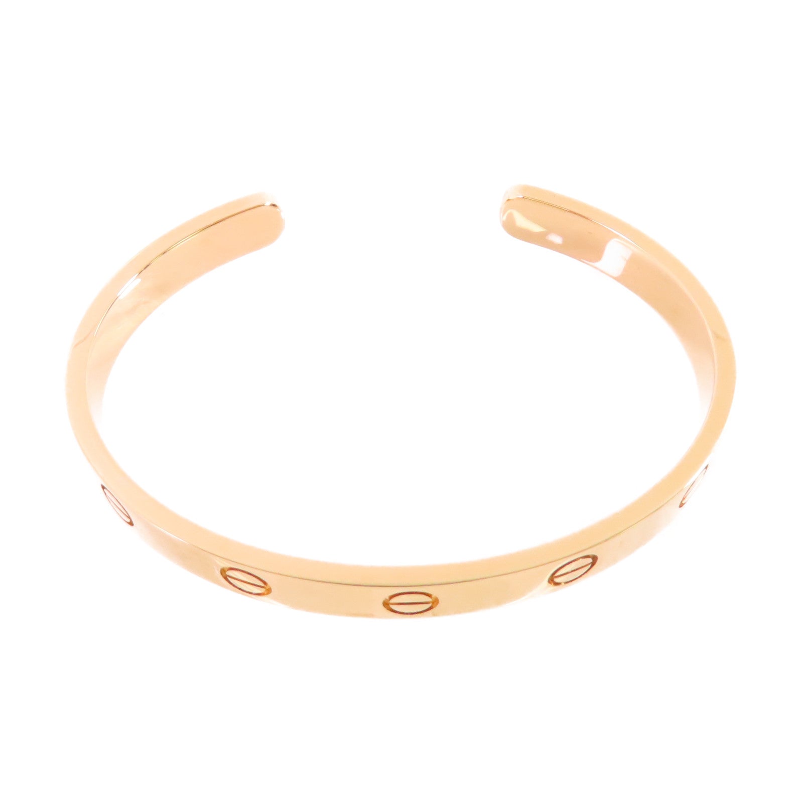 CARTIER 18K玫瑰金Love Bracelet手鐲