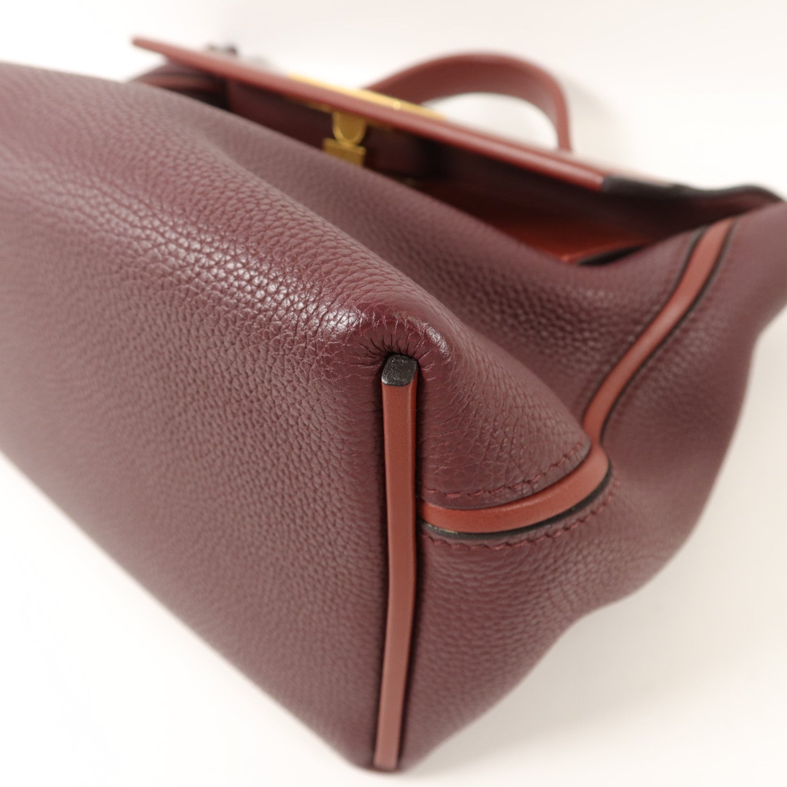 HERMES Clemence皮革24/24 29cm手挽肩背兩用袋