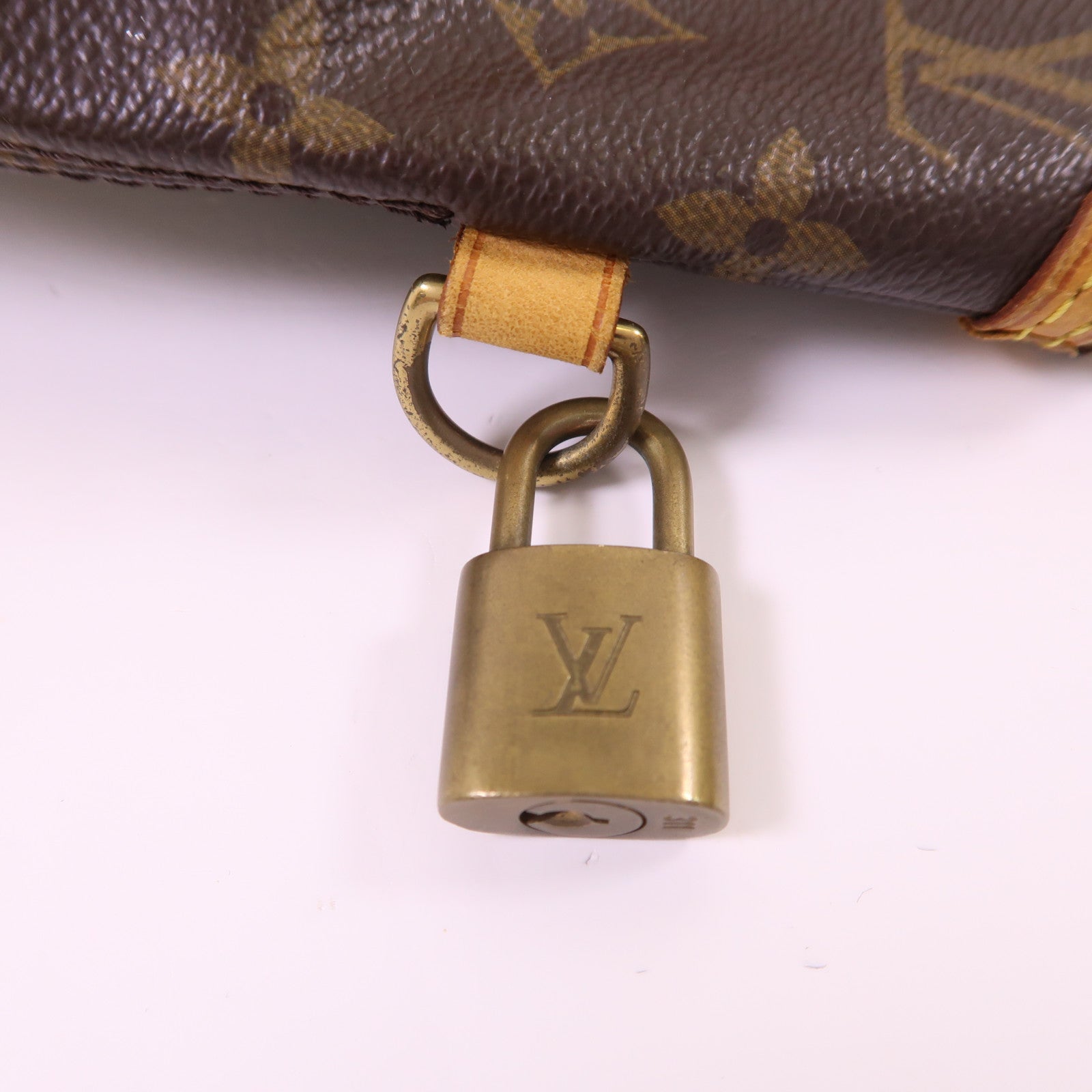 LOUIS VUITTON Monogram Lockit Horizontal金扣肩背袋