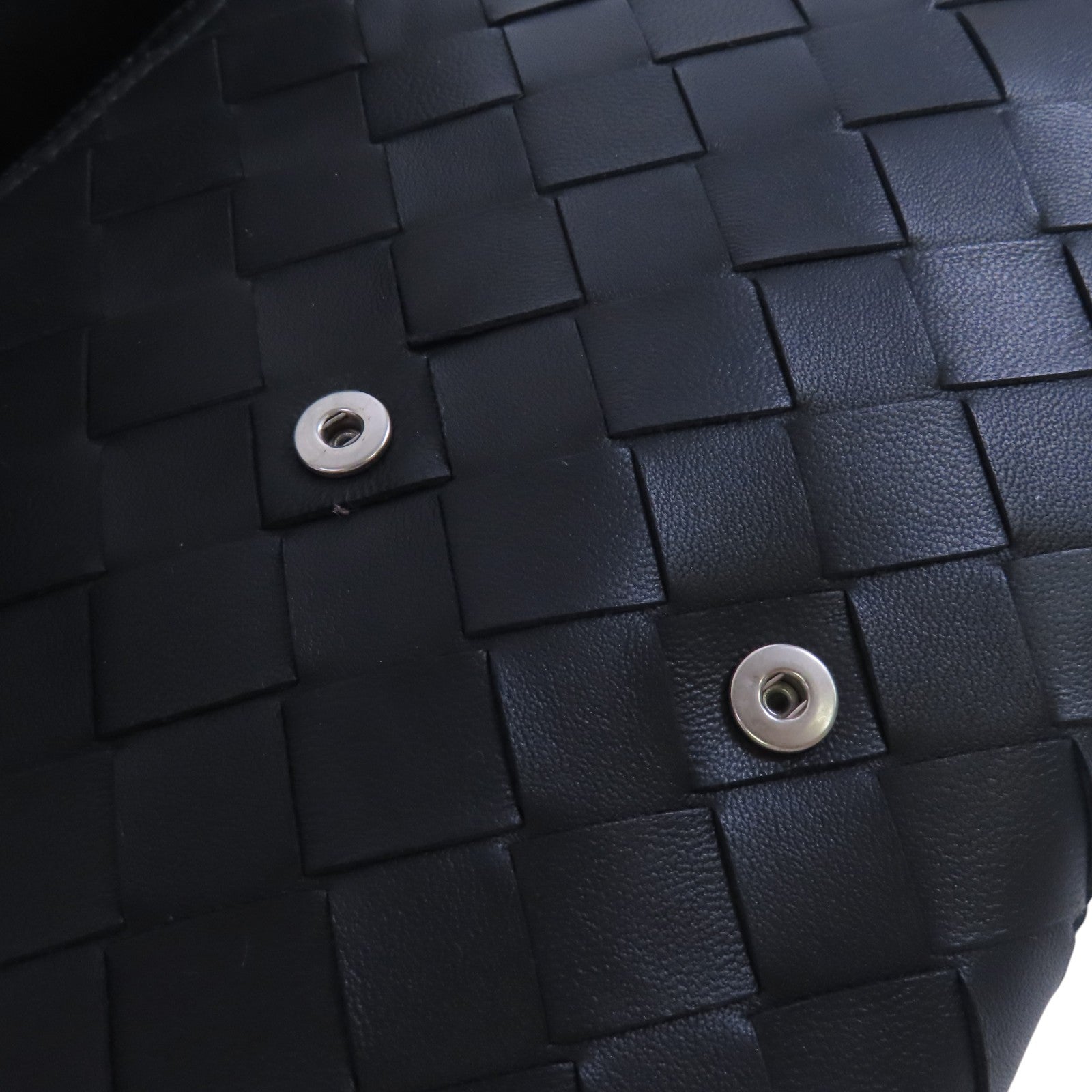 BOTTEGA VENETA 織紋皮革Waist Bag銀扣腰包