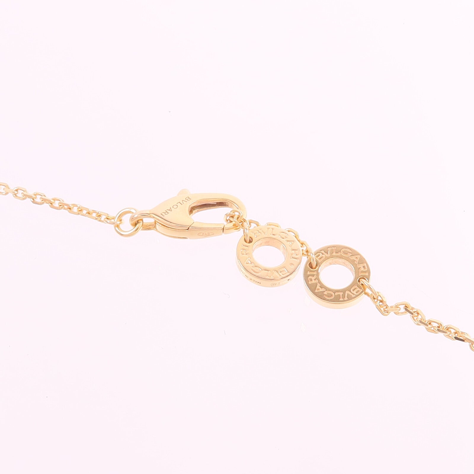 BVLGARI 18K玫瑰金Divas' Dream Necklace紅玉髓/鑽石項鍊