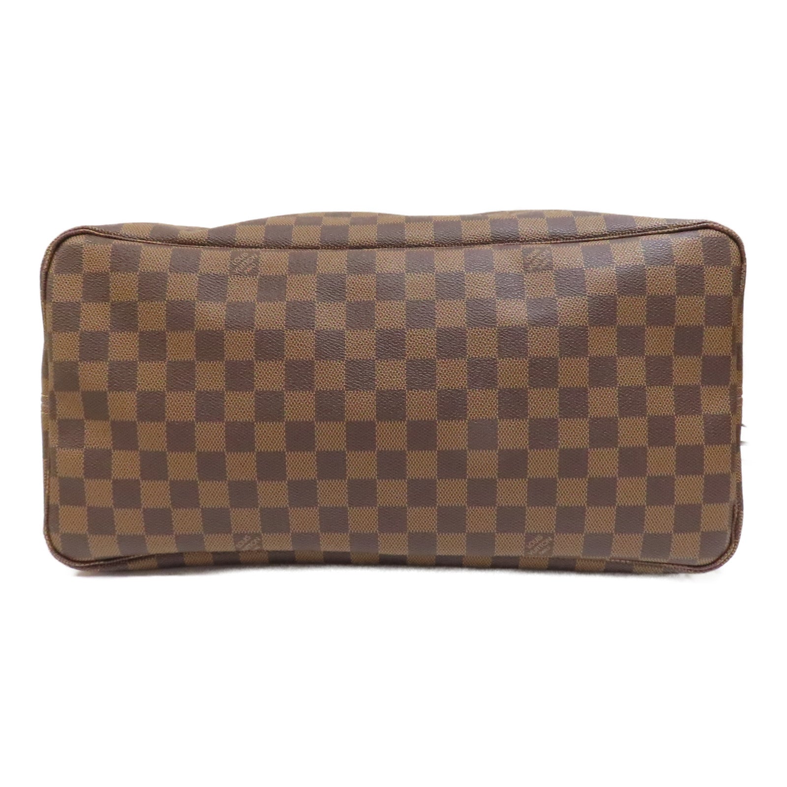 LOUIS VUITTON 【激減優惠】Damier Neverfull GM金扣手挽袋啡色