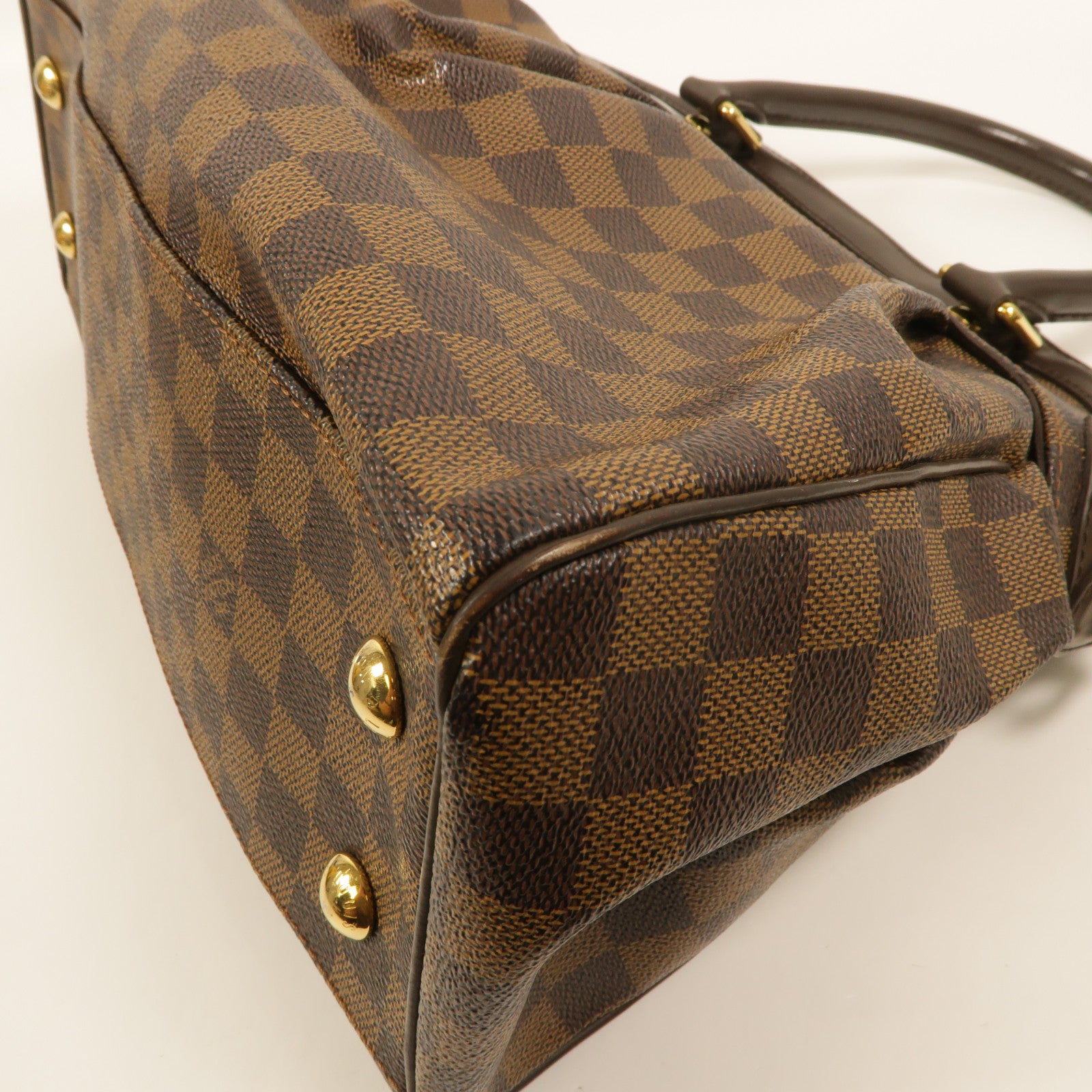 LOUIS VUITTON Damier Trevi PM手挽肩背兩用袋