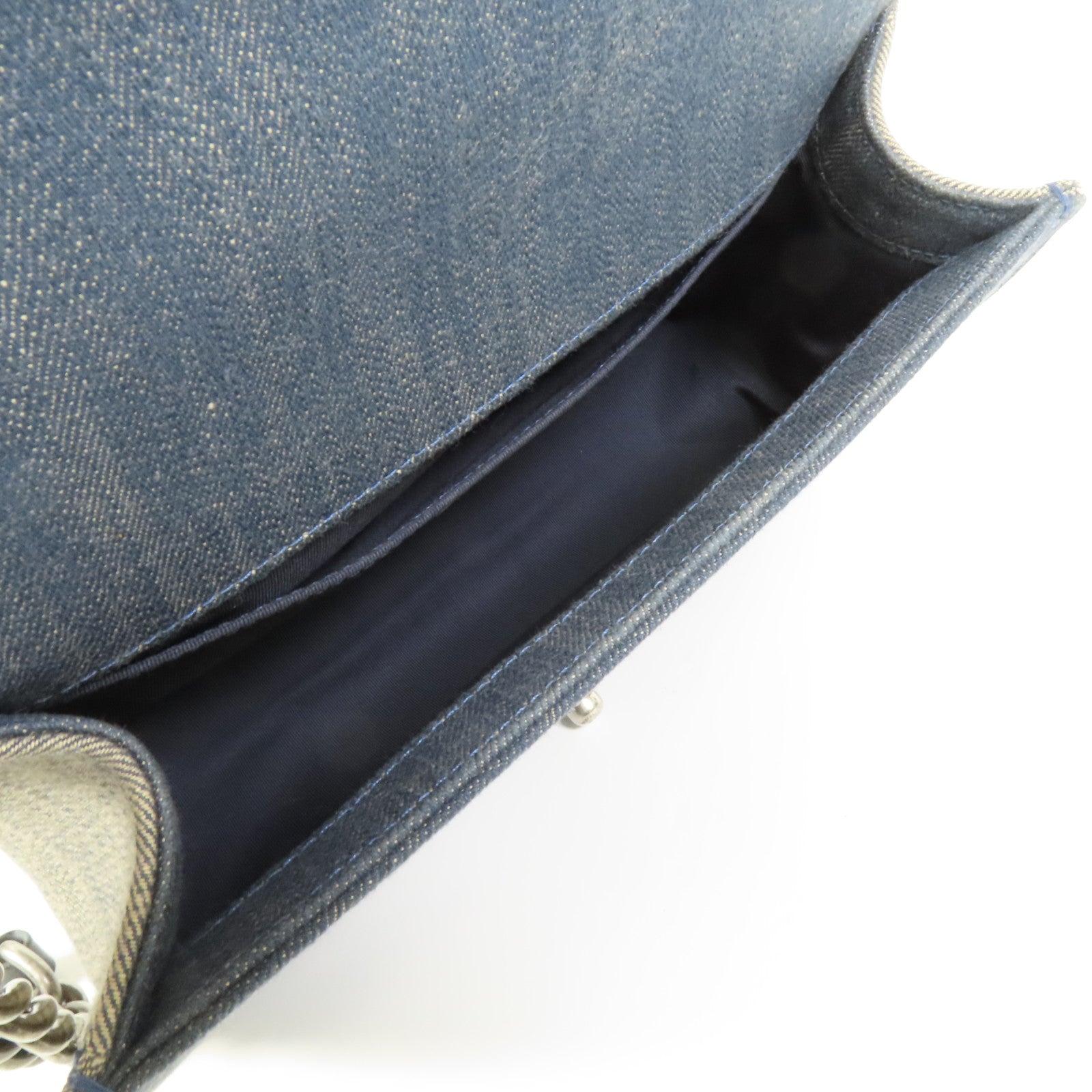 CHANEL 【激減優惠】Demin Boy 25鏈帶肩背袋