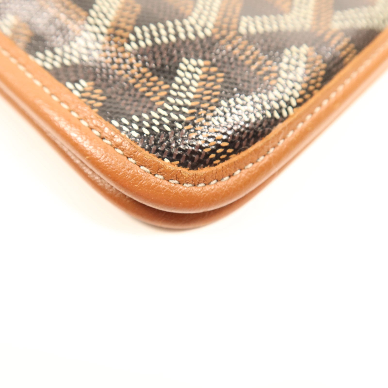 GOYARD 塗層帆布Plumet銀扣肩背袋