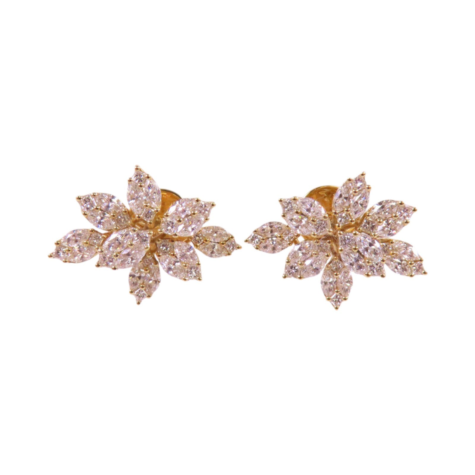 JEWELRY 18K黃金/鑽石Diamond Earrings耳環
