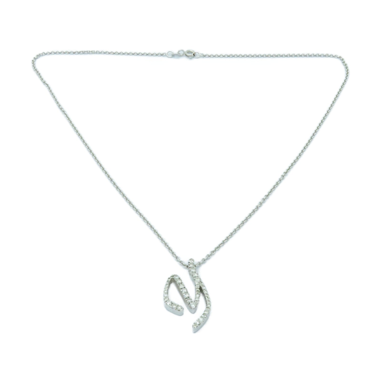 JEWELRY 【激減優惠】18K白金Necklaces鑽石項鏈