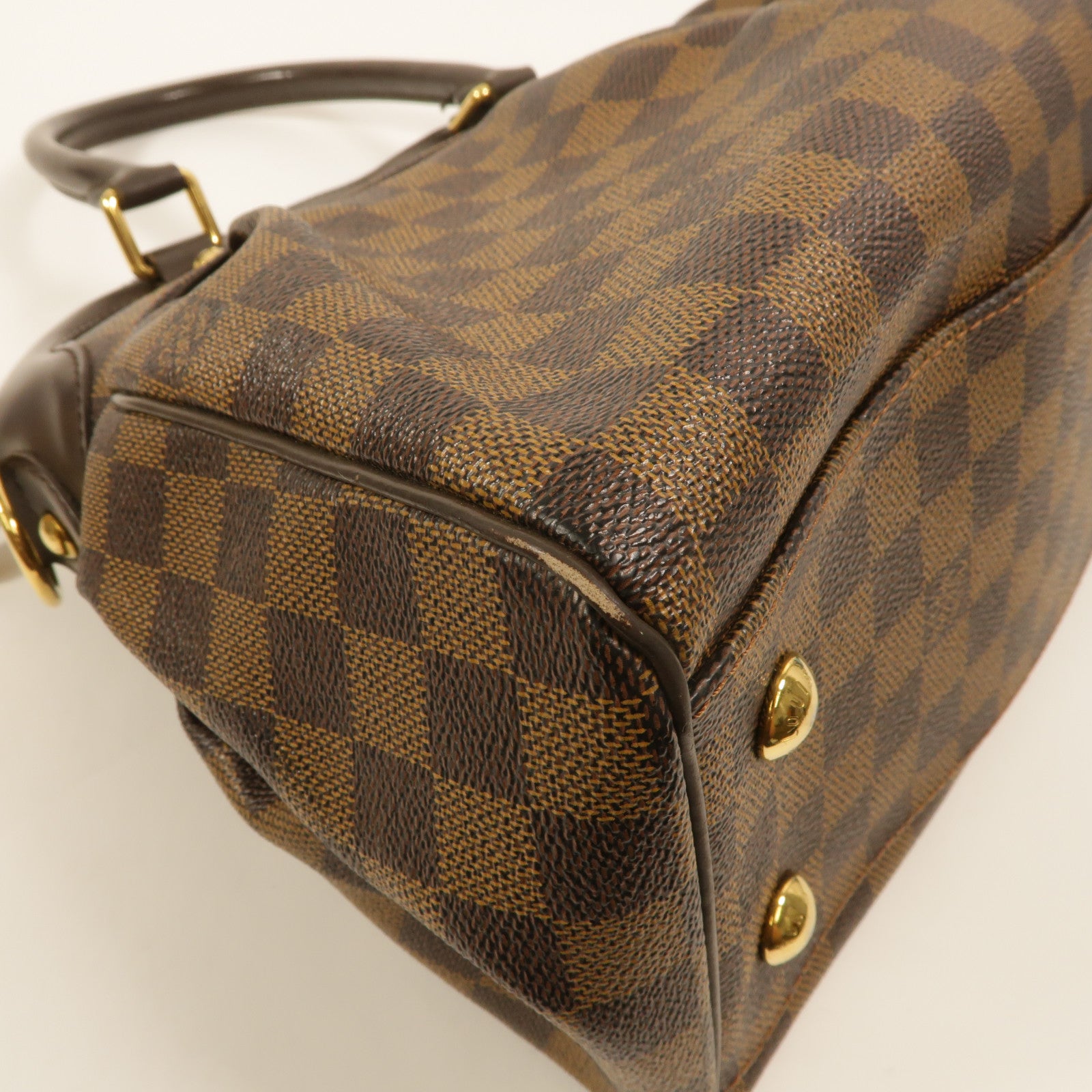 LOUIS VUITTON Damier Trevi PM手挽肩背兩用袋